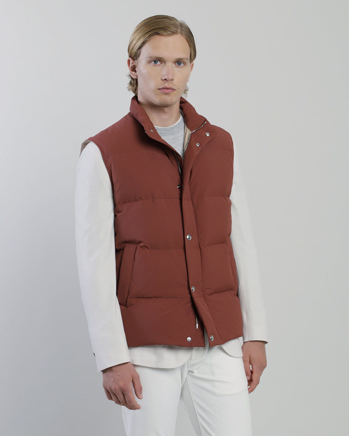 GILET IMBOTTITO LANA NYLON - 7