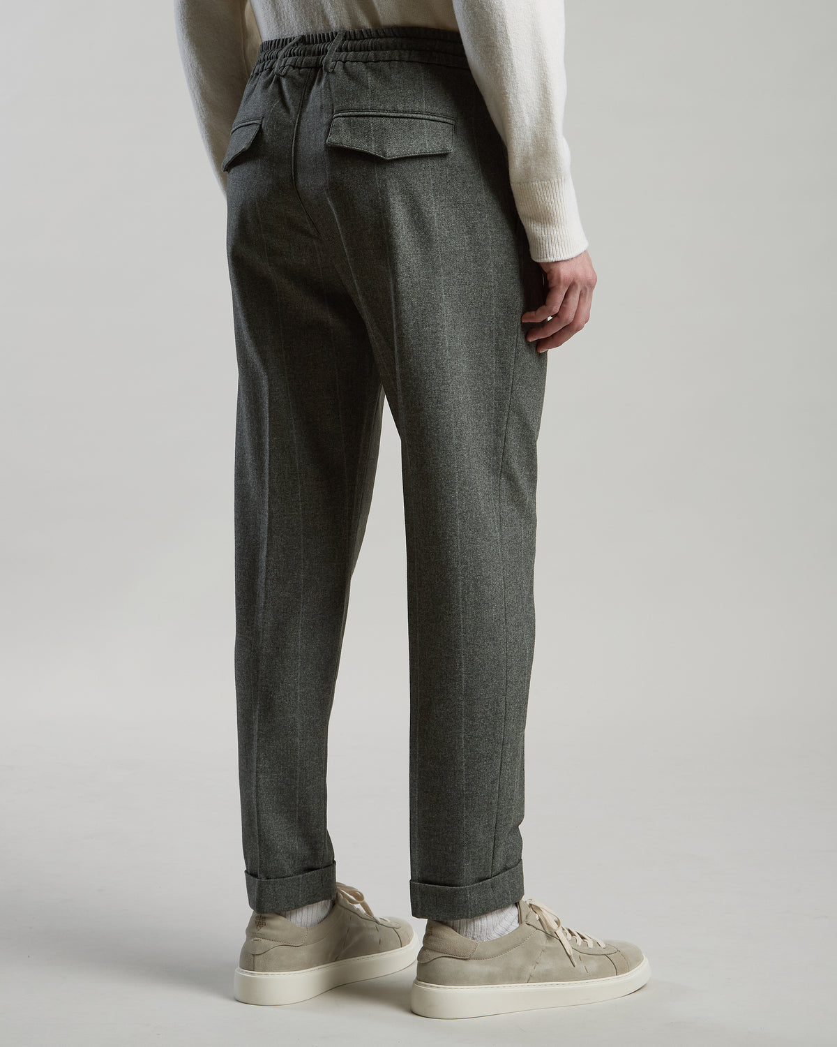 PANTALONE LANA COTONE CASHMERE - 2