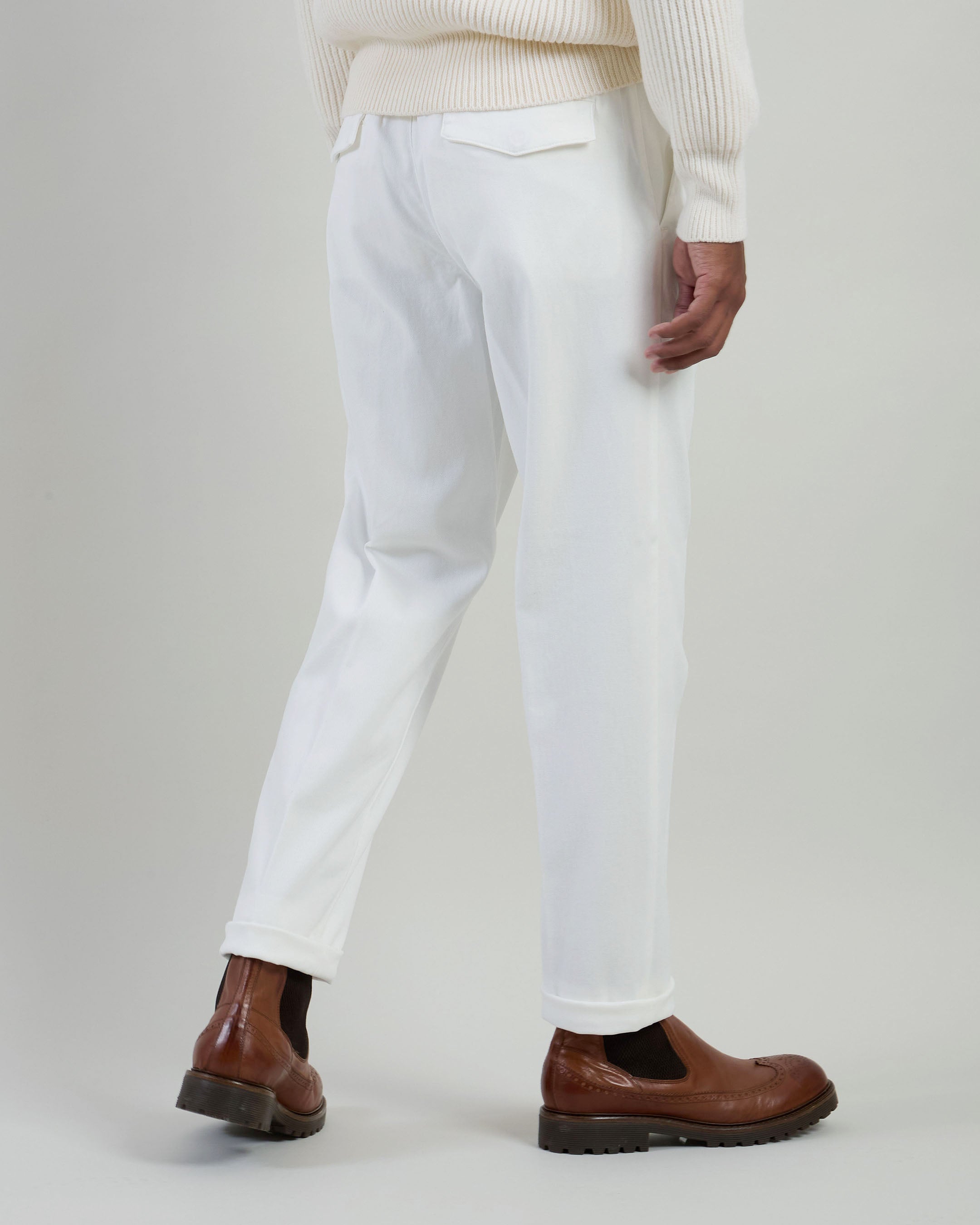 PANTALONE TENCEL COTONE STRETCH - 2