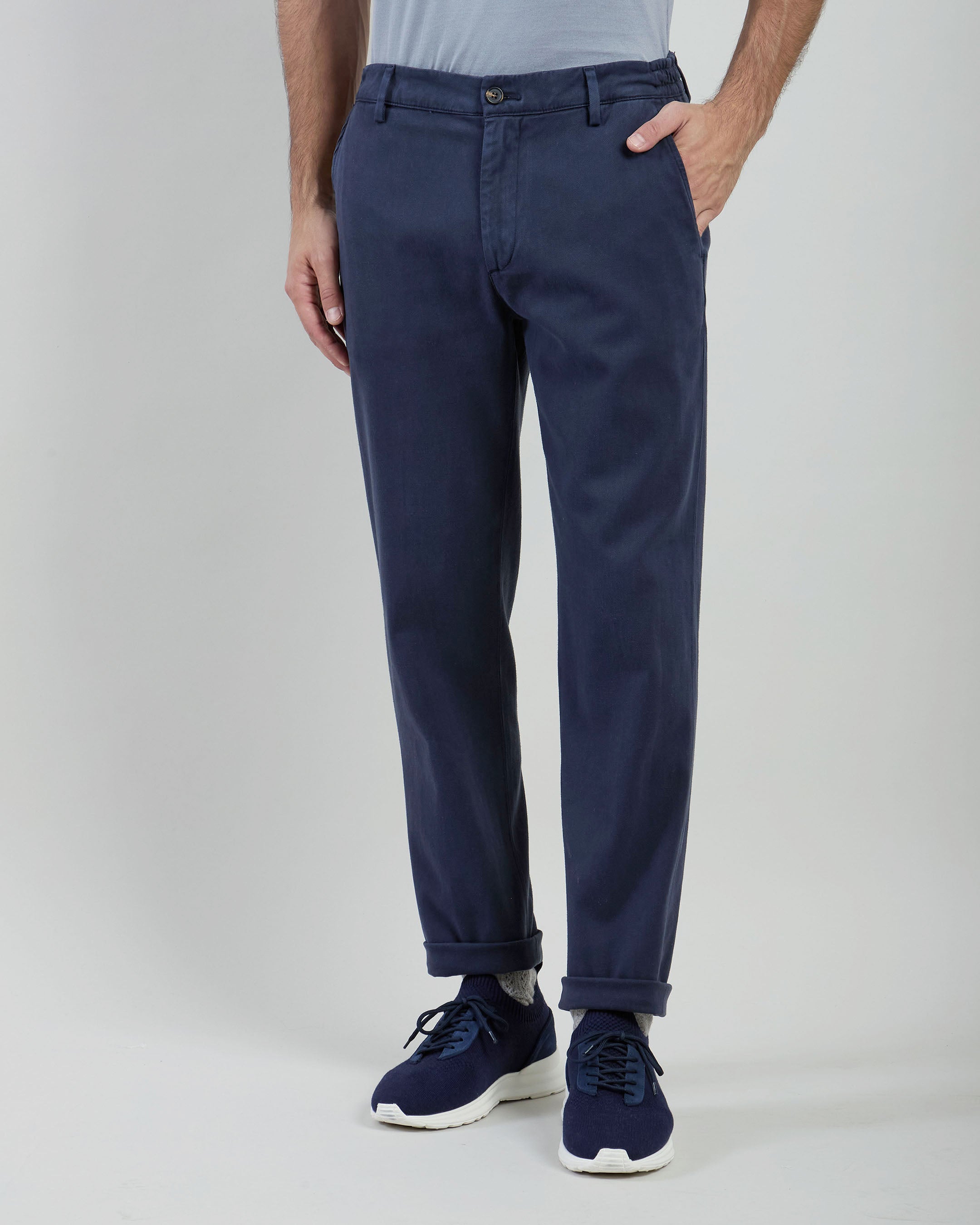 PANTALONE TENCEL COTONE STRETCH - 1