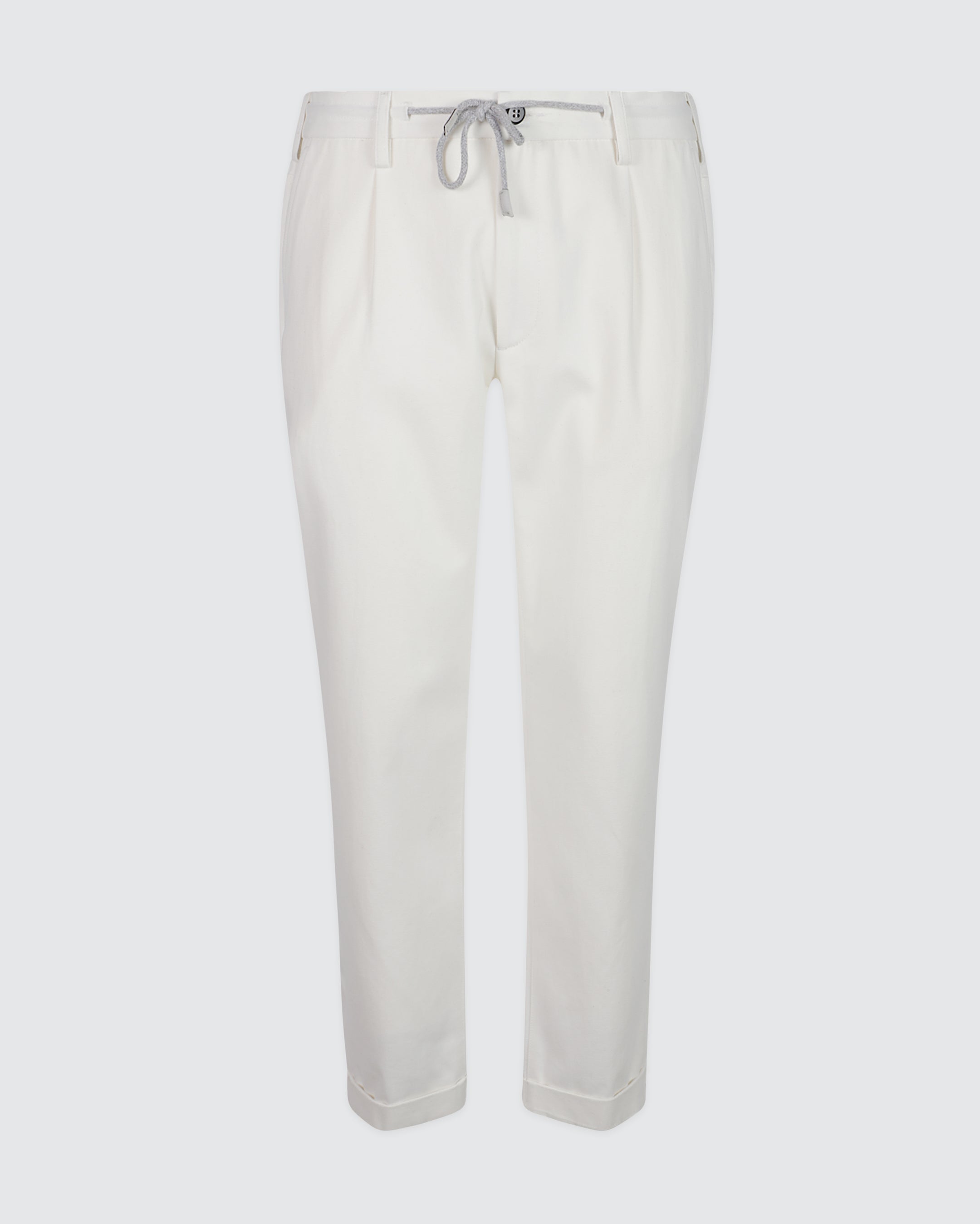 COTTON CASHMERE TROUSERS - 4