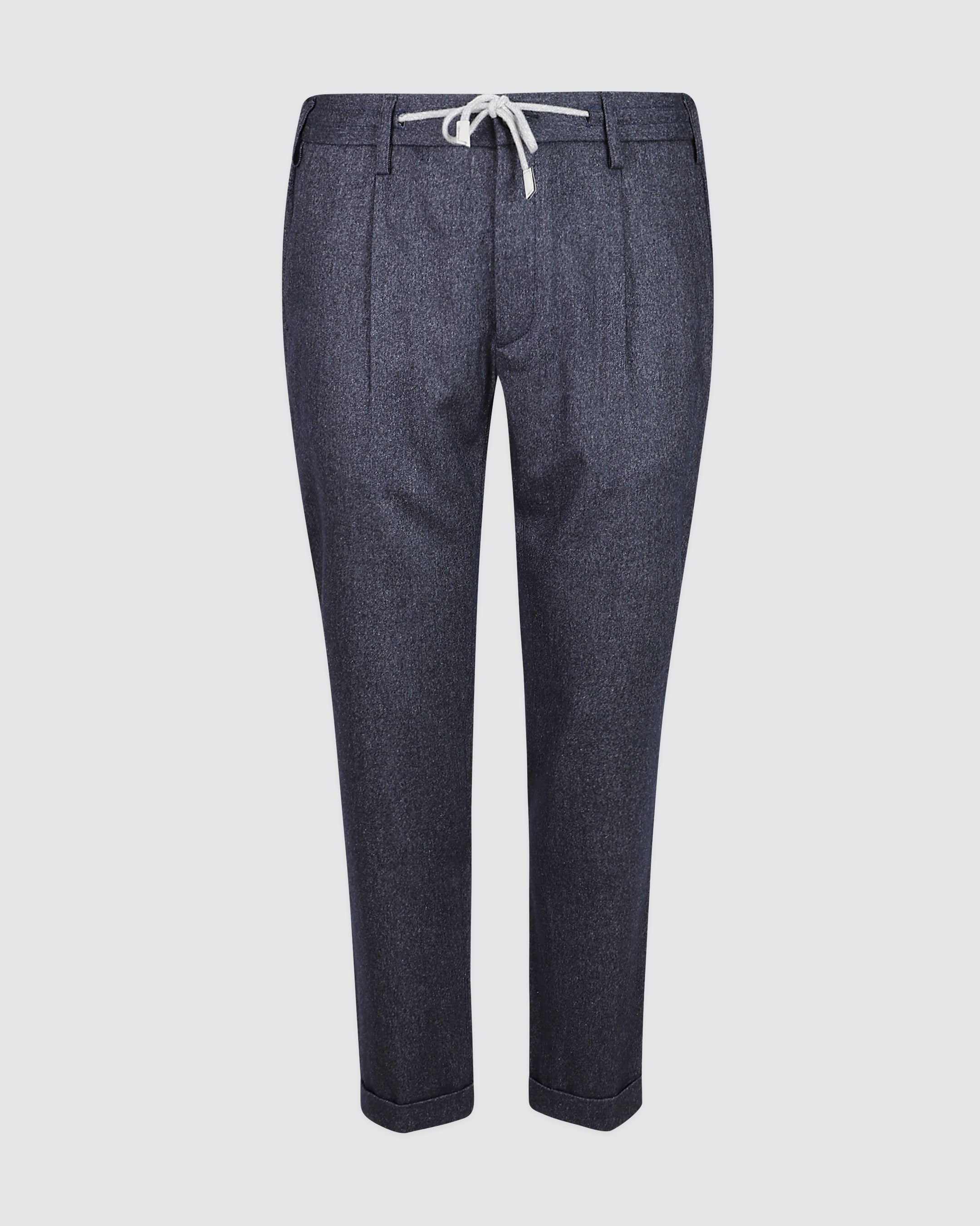 WOOL SILK CASHMERE TROUSERS - 4