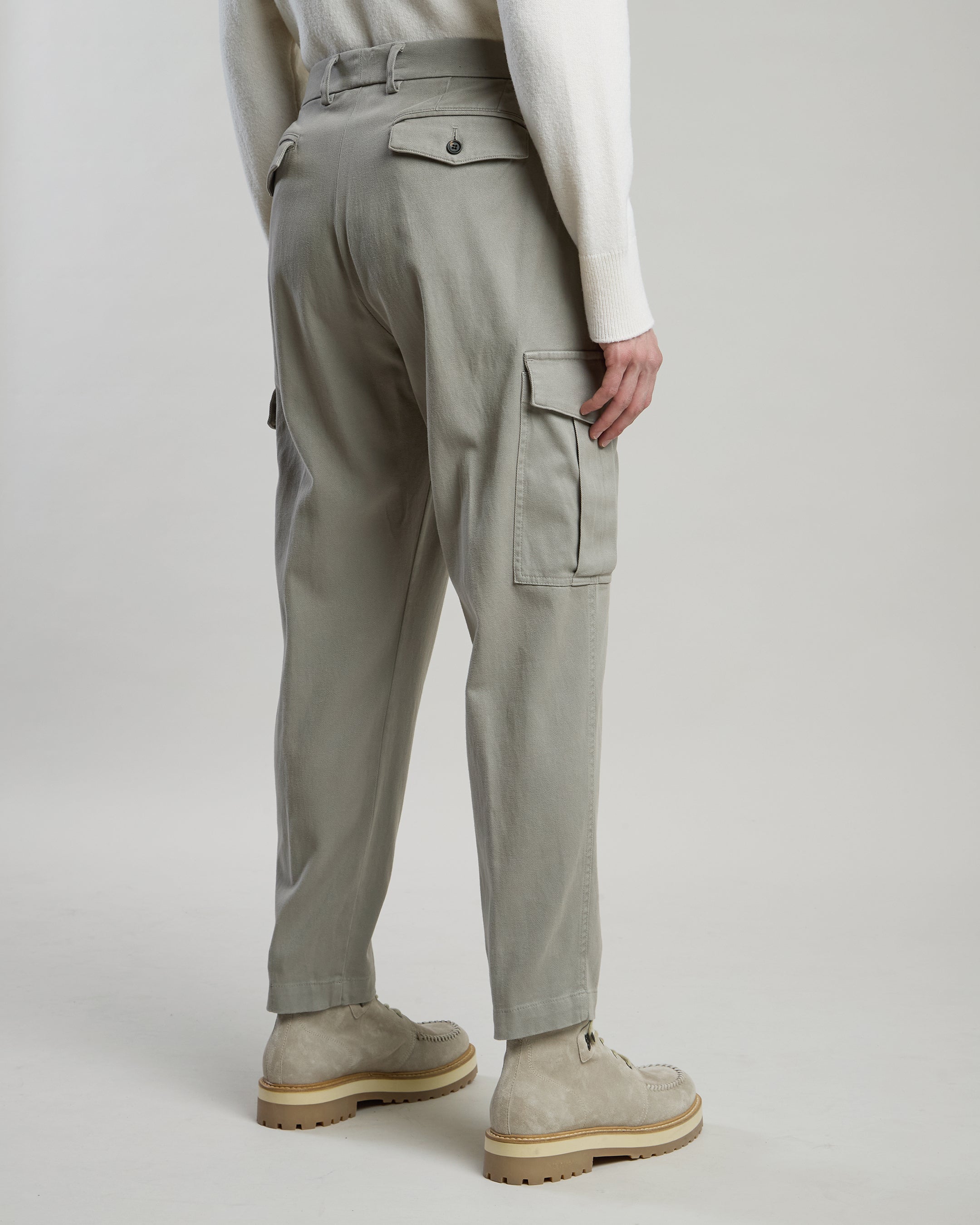 PANTALONE TENCEL COTONE STRETCH - 2