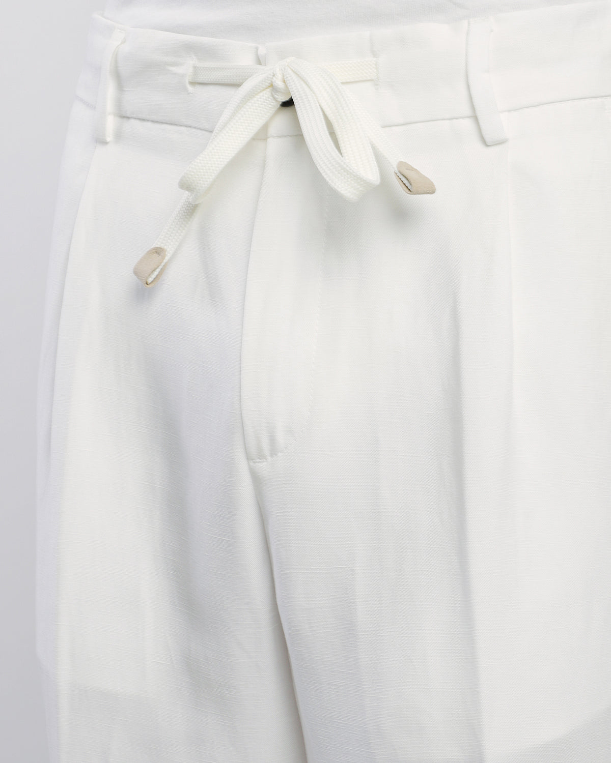 LYOCELL AND LINEN TROUSERS - 3
