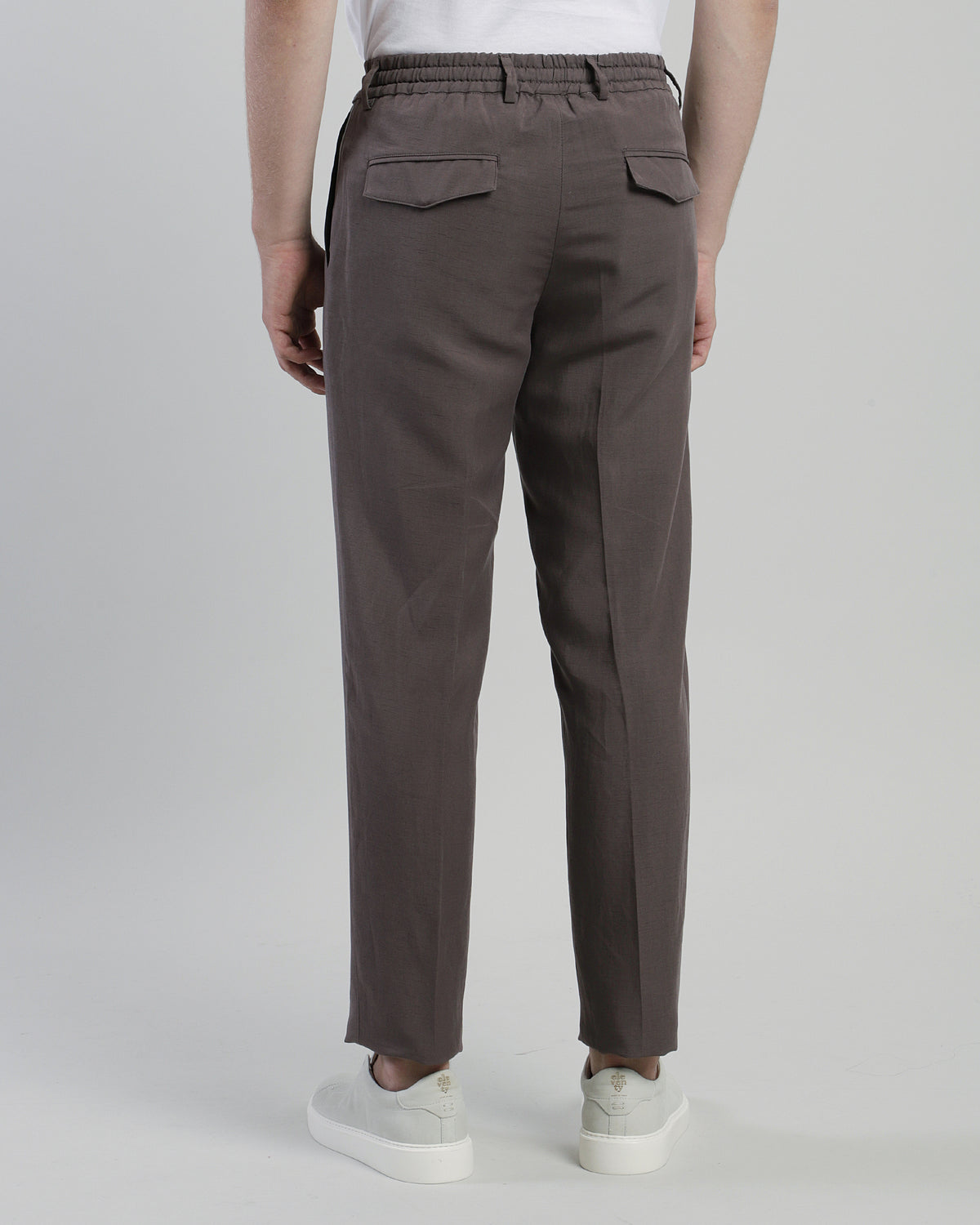 LYOCELL AND LINEN TROUSERS - 6
