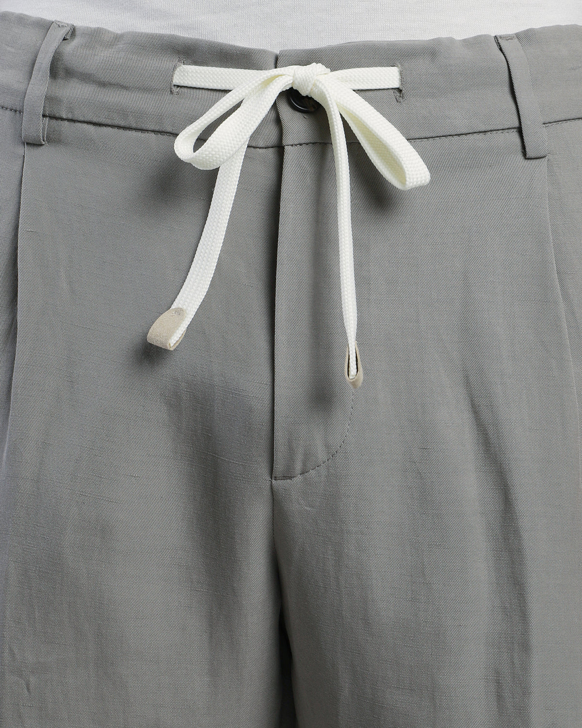LYOCELL AND LINEN TROUSERS - 11