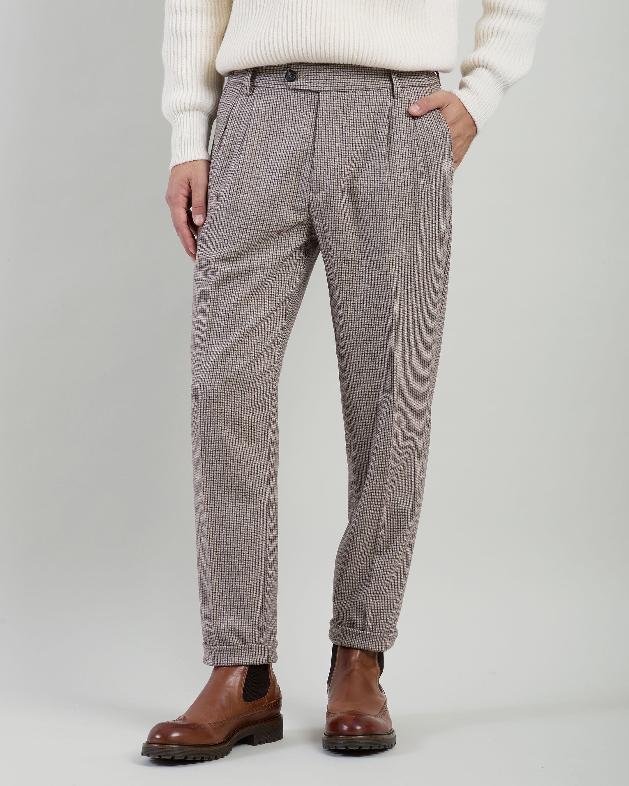 PANTALONE LANA CASHMERE - 1
