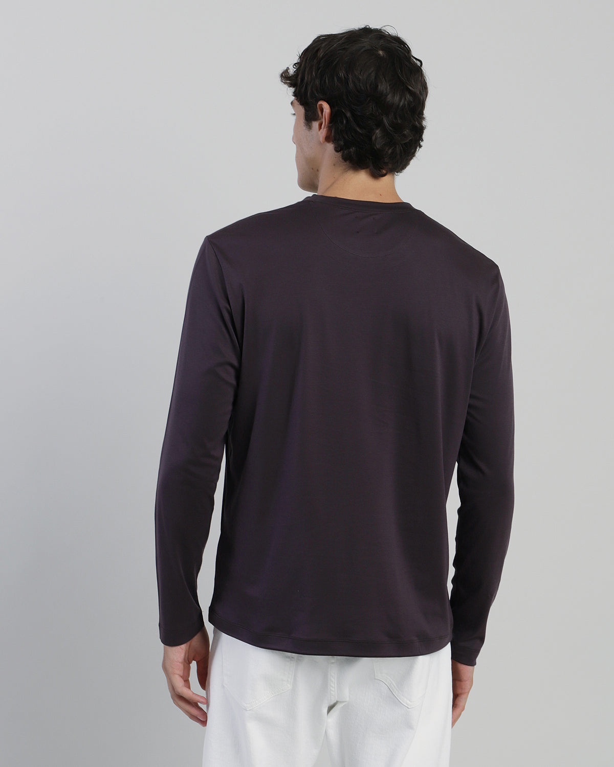 T-SHIRT GIROCOLLO MODAL COTONE - 2