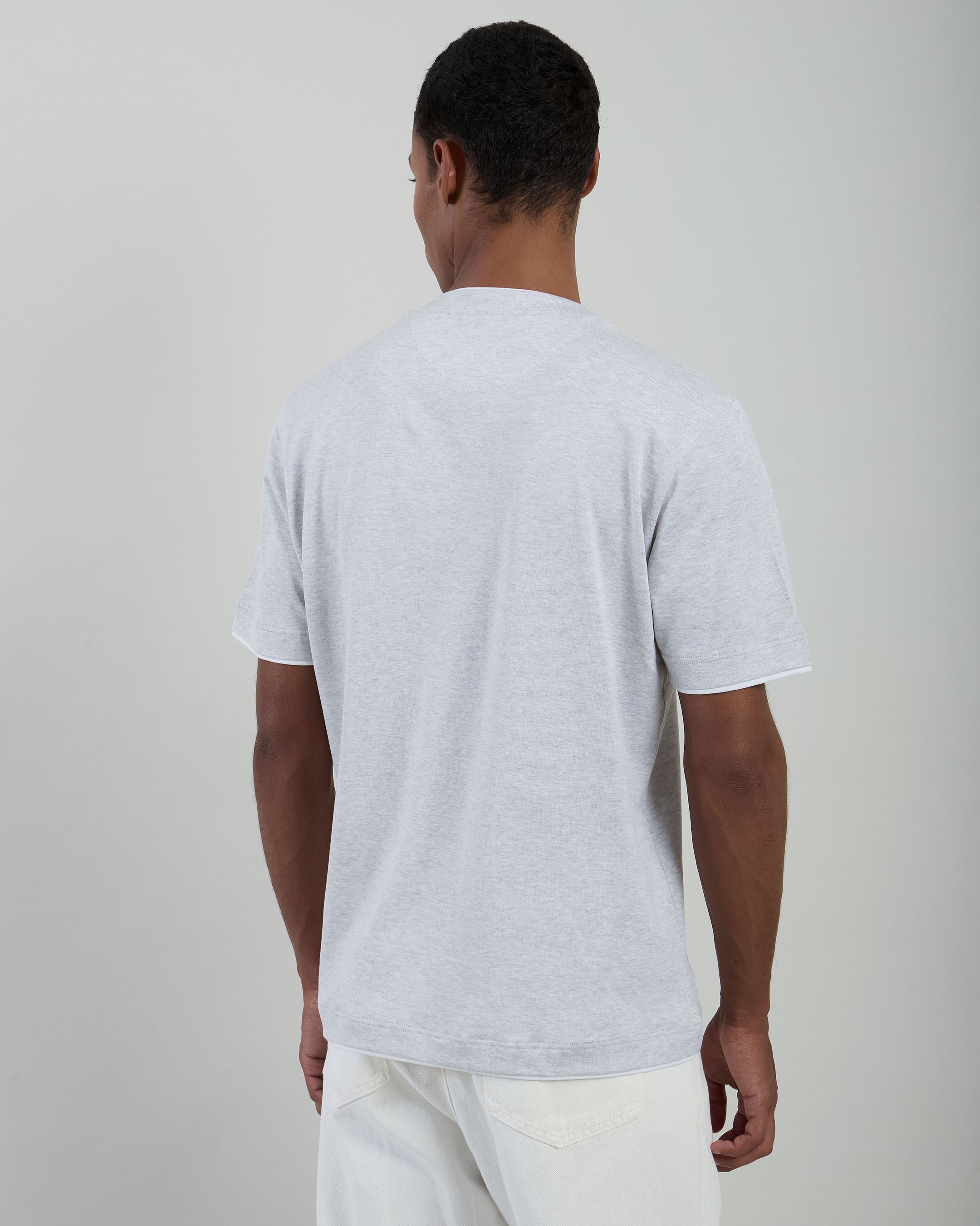 T-SHIRT GIROCOLLO COTONE JERSEY - 14