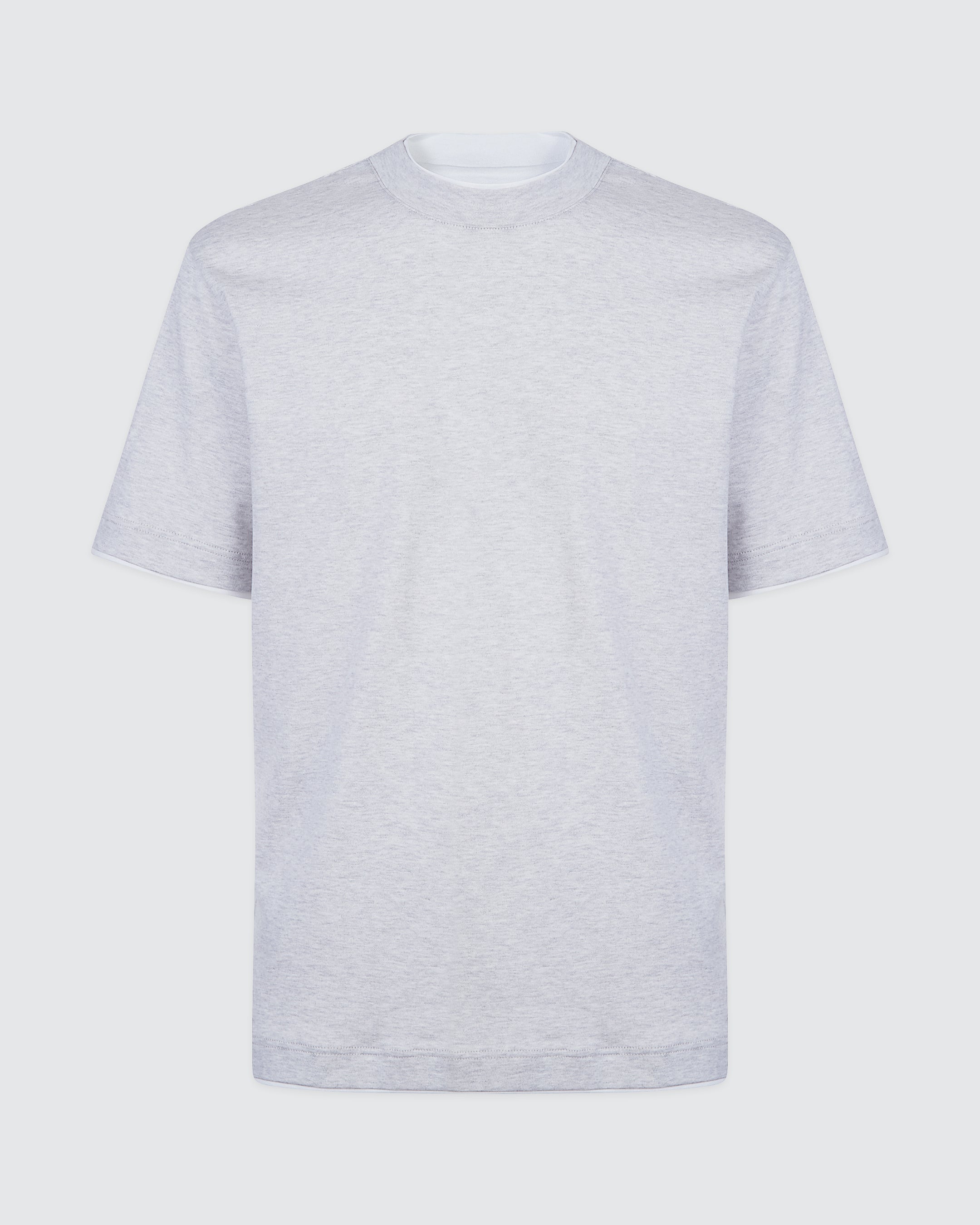 T-SHIRT GIROCOLLO COTONE JERSEY