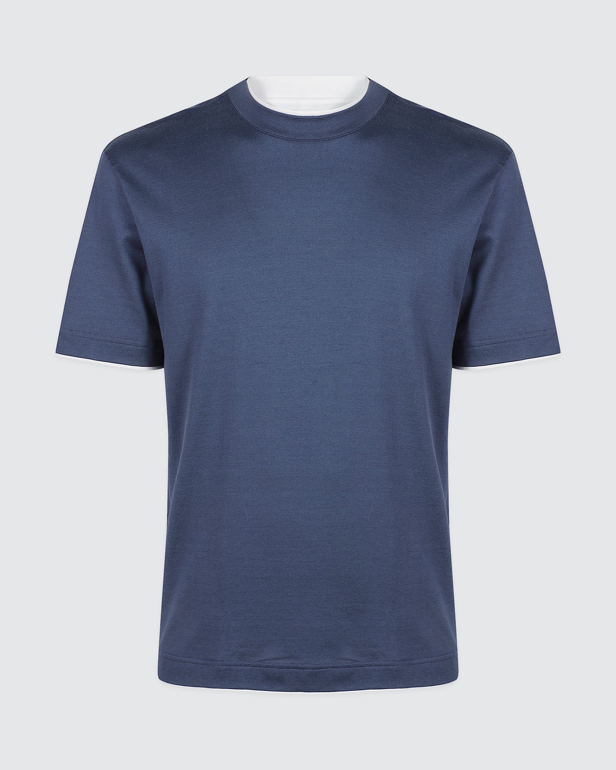 T-SHIRT GIROCOLLO COTONE JERSEY - 8