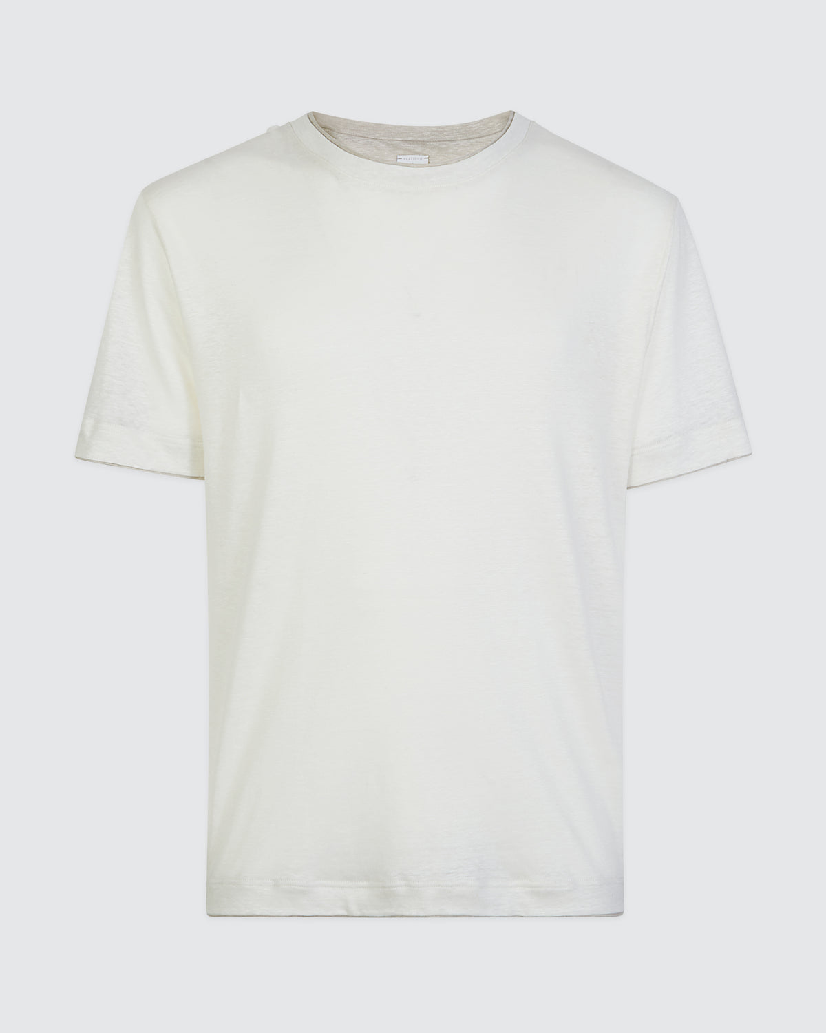 T-SHIRT GIROCOLLO LINO - 3
