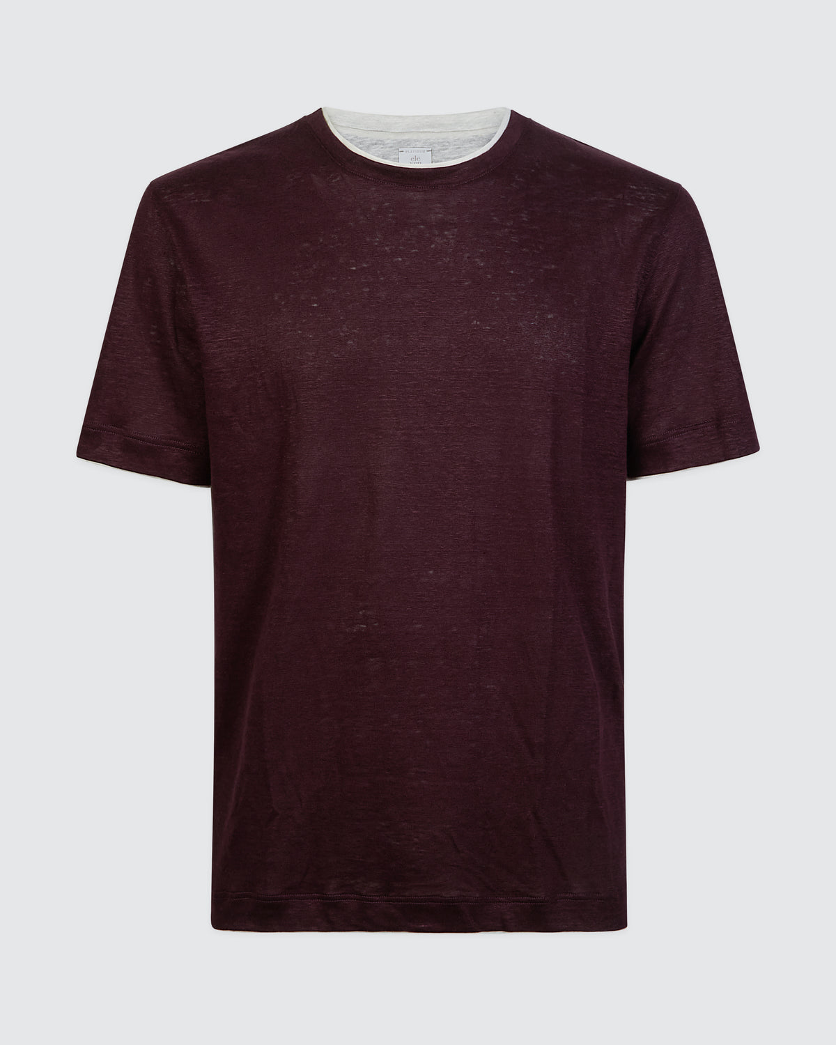 T-SHIRT GIROCOLLO LINO - 17
