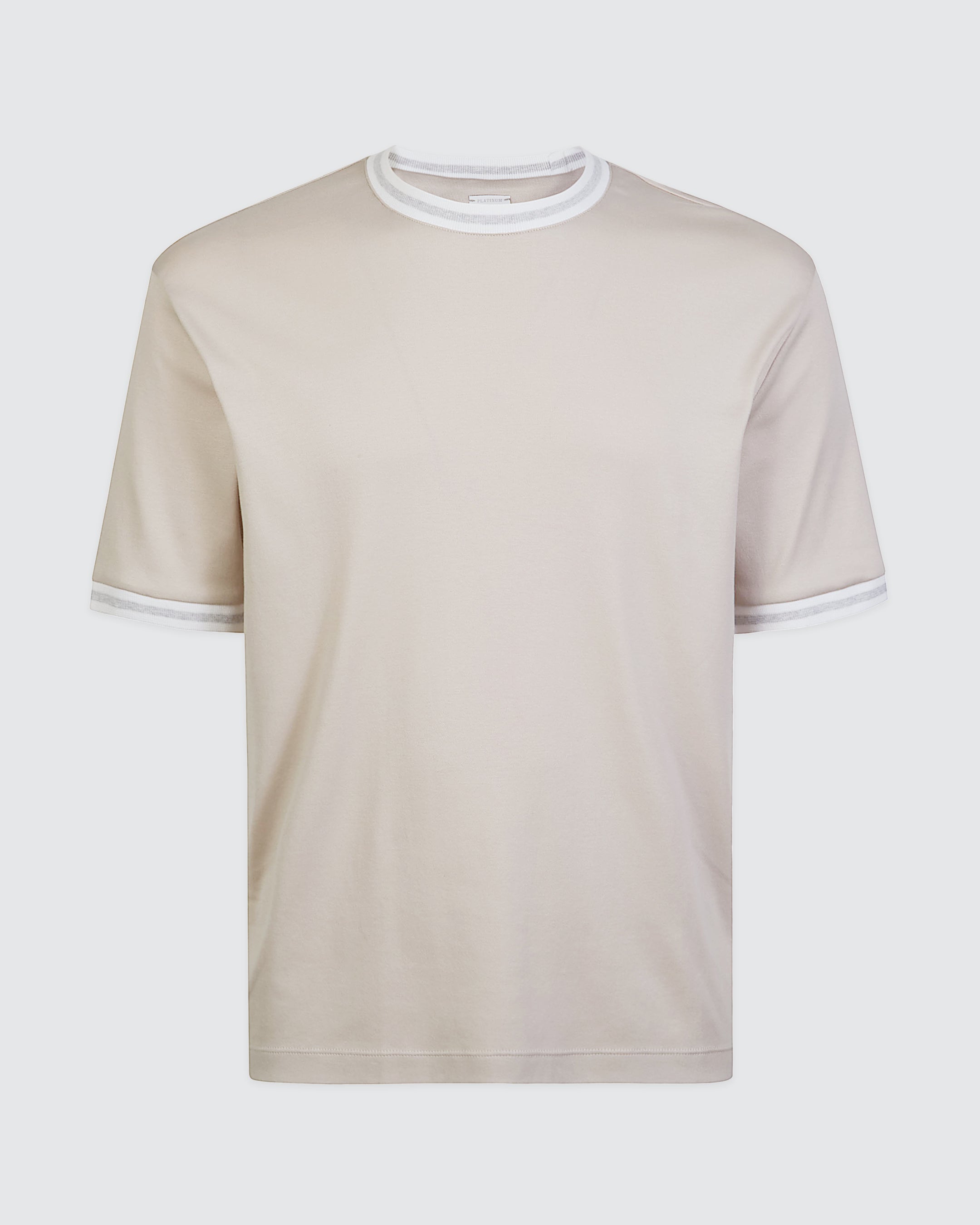 T-SHIRT GIROCOLLO COTONE GIZA INTERLOCK - 8
