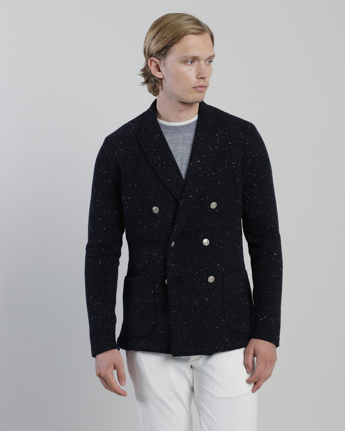 GIACCA-MAGLIA LANA CASHMERE - 1