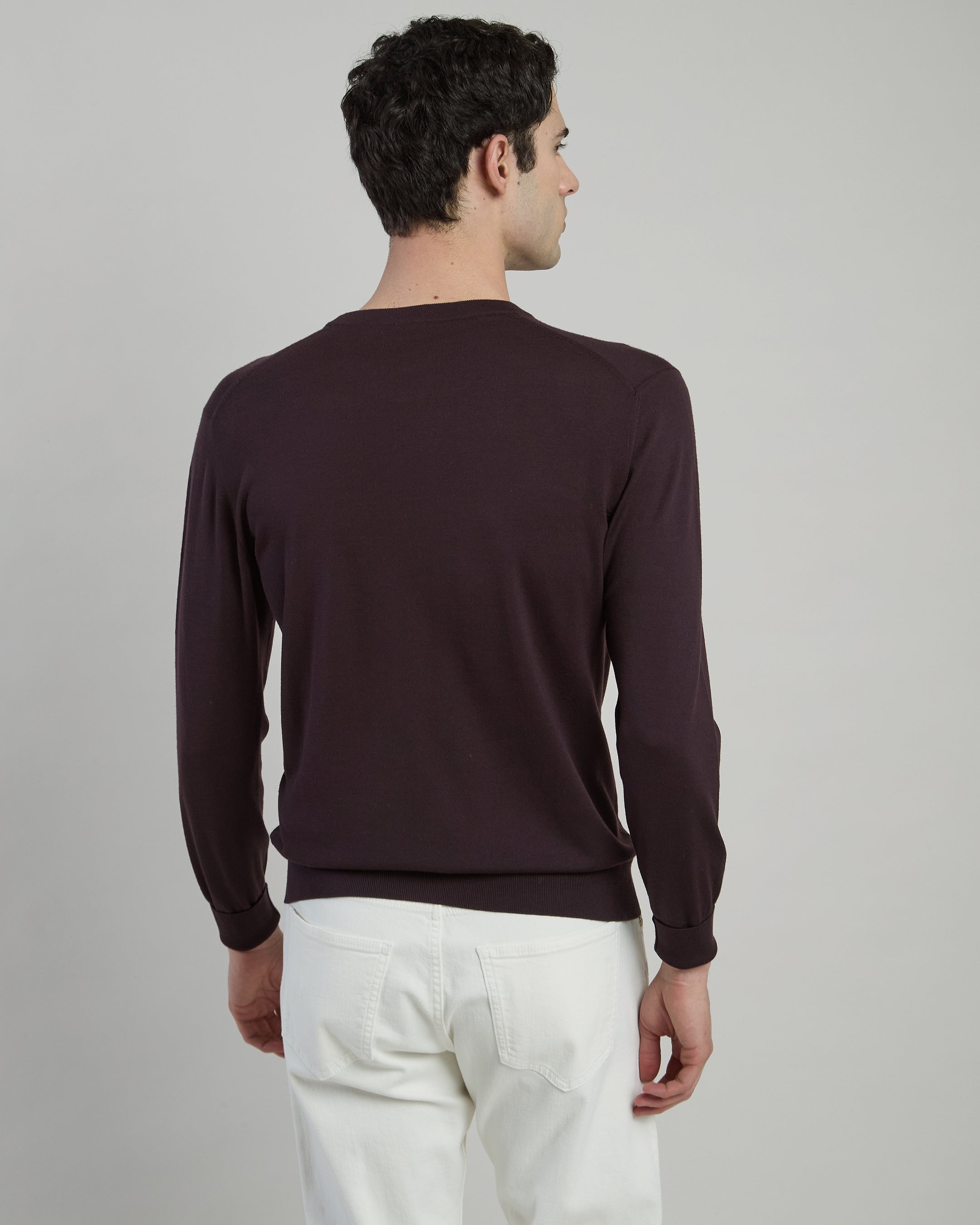 MAGLIA GIROCOLLO LANA 14 MICRON