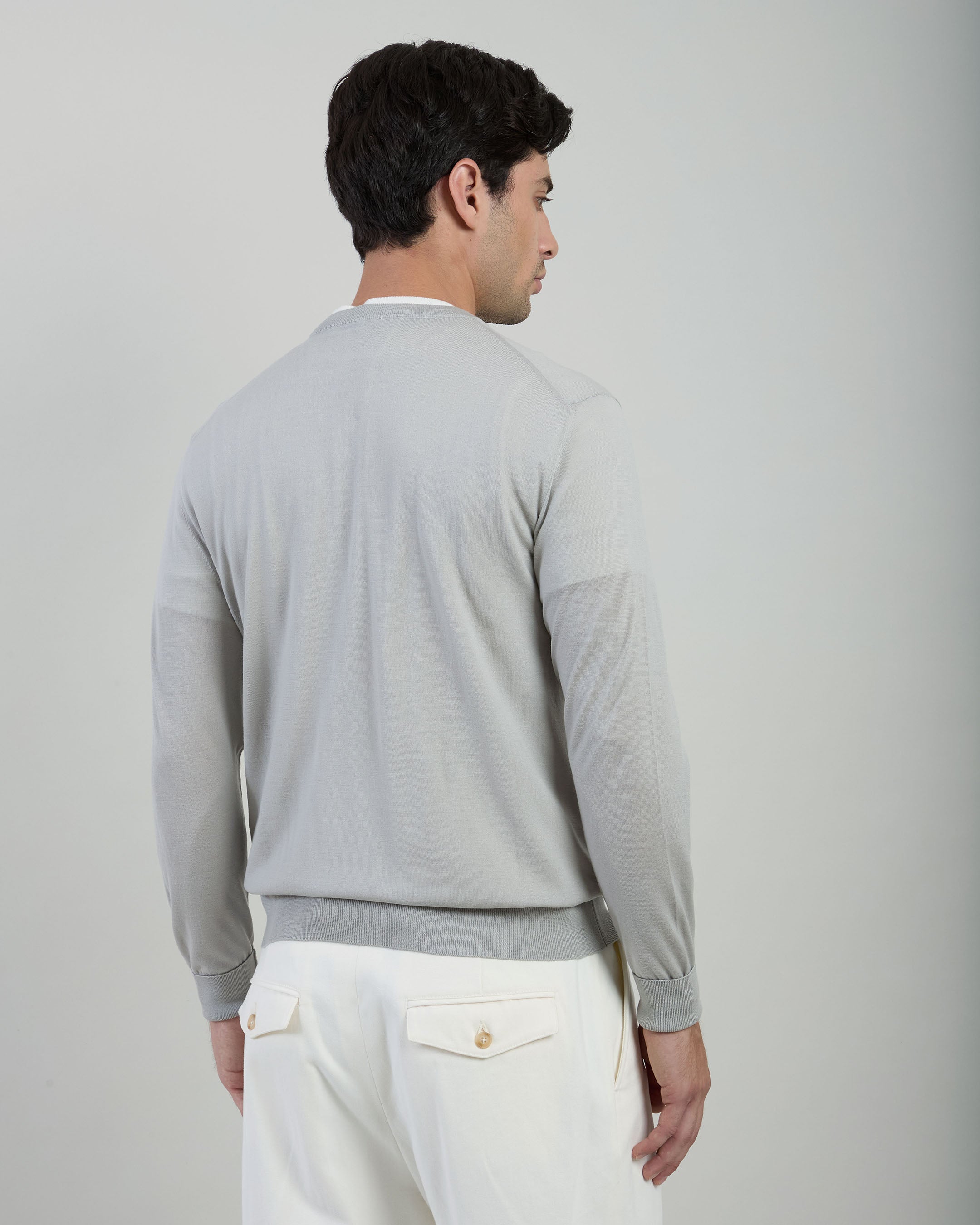 MAGLIA GIROCOLLO LANA 14 MICRON - 5