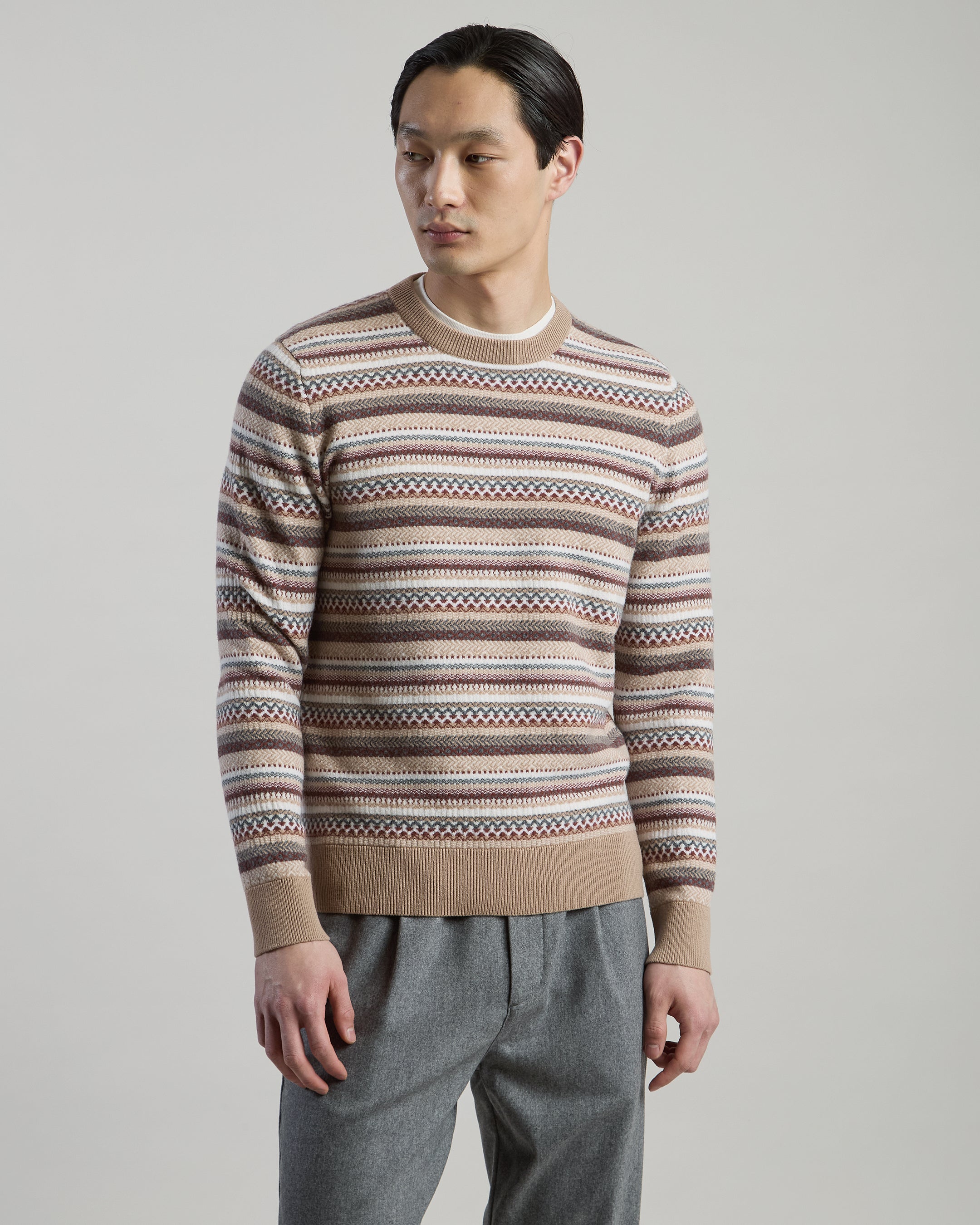MAGLIA GIROCOLLO LANA