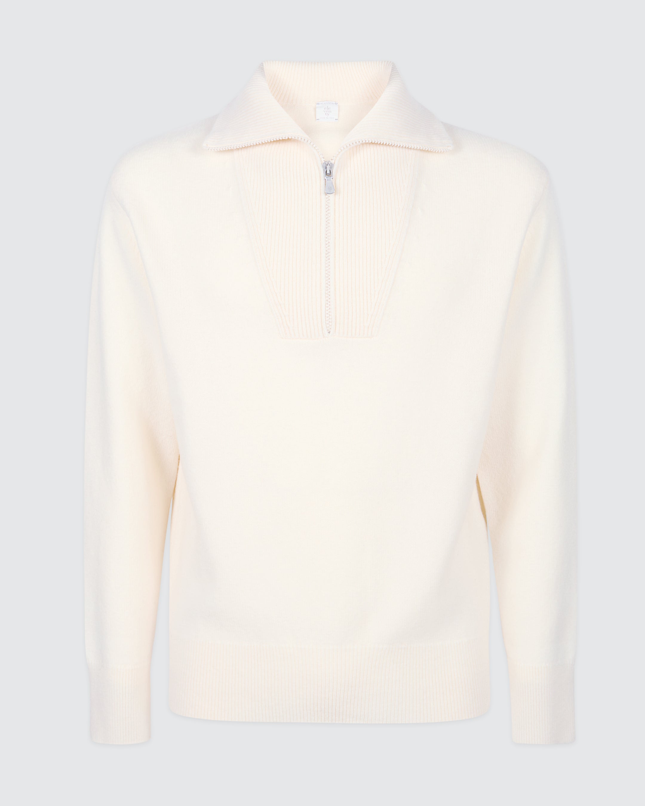 MAGLIA MEZZA ZIP LANA - 4
