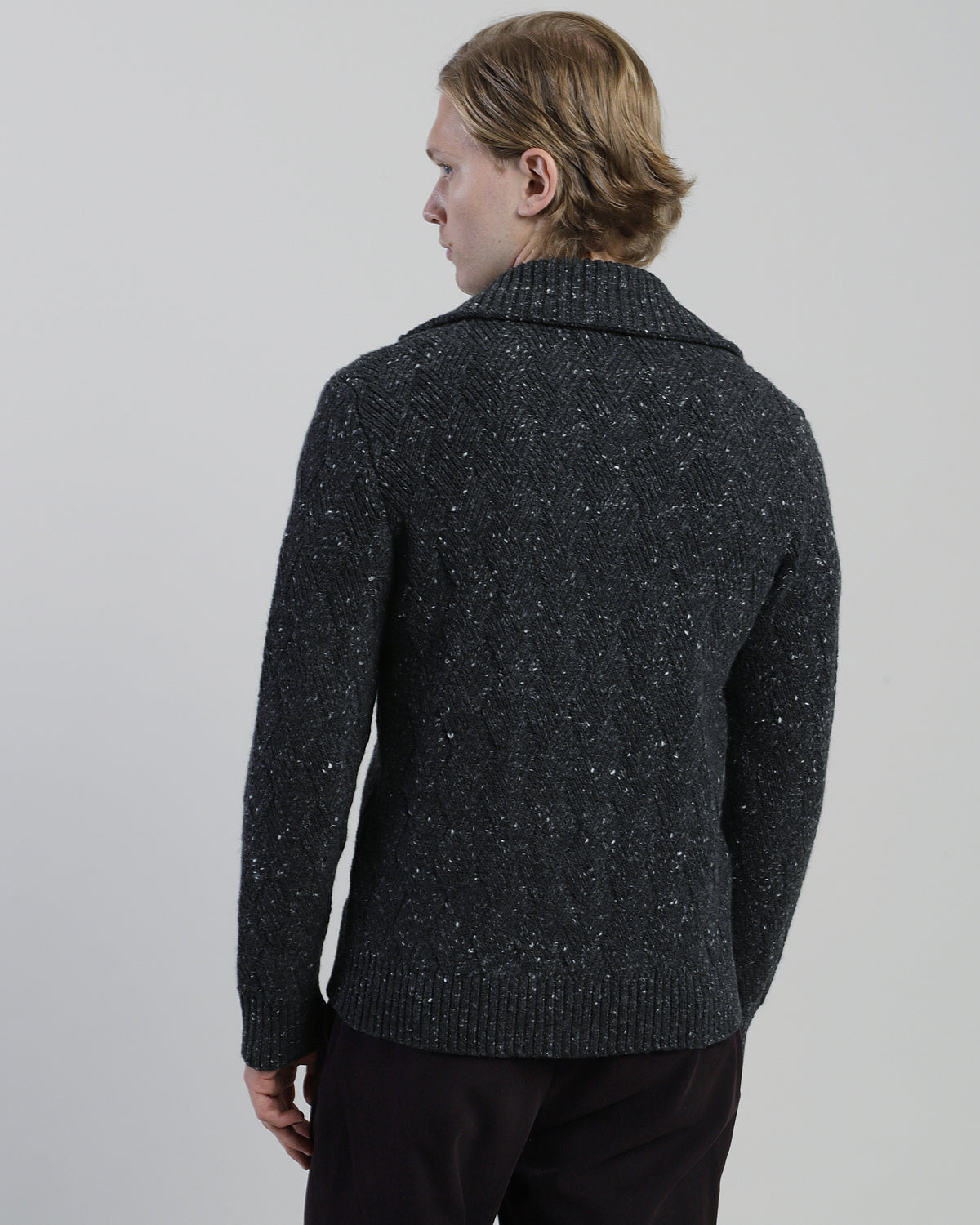 MAGLIA FULL ZIP LANA CASHMERE