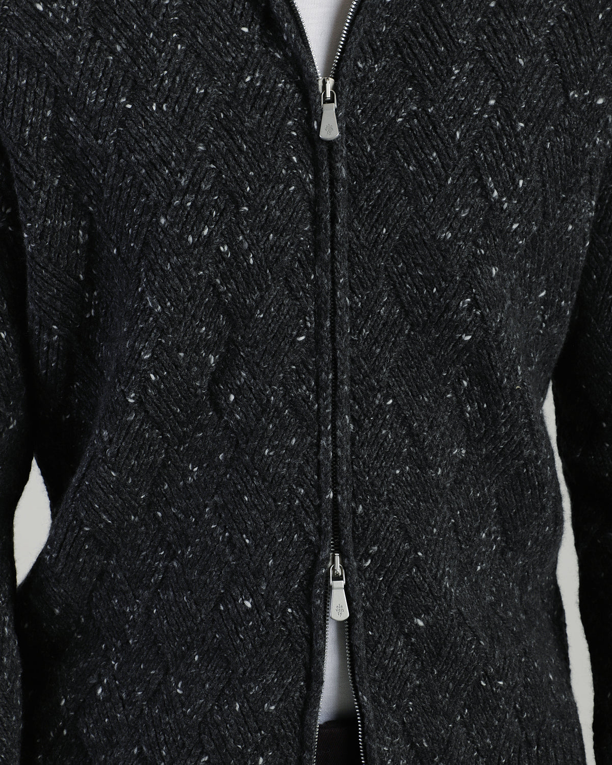 MAGLIA FULL ZIP LANA CASHMERE - 4