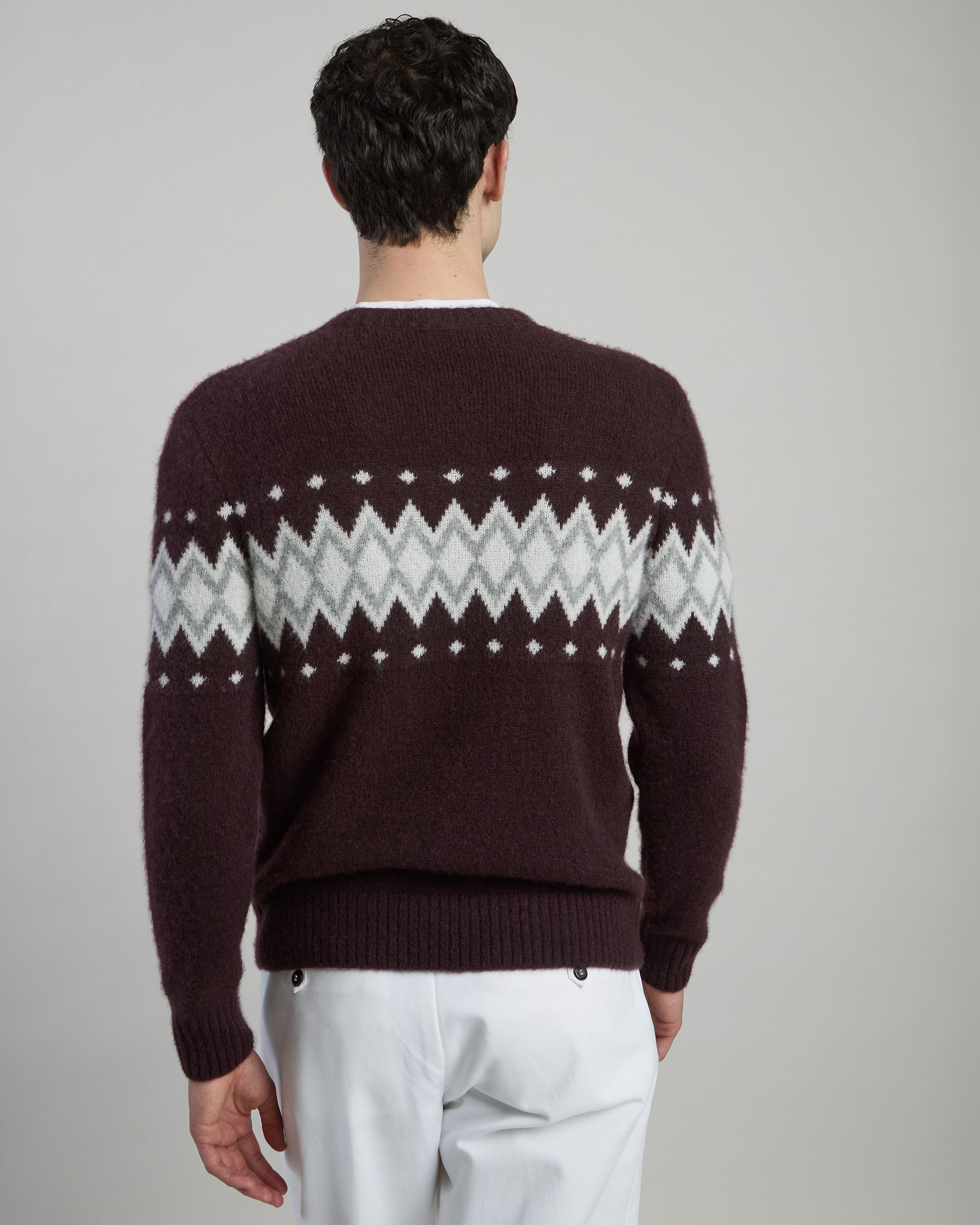 MAGLIA GIROCOLLO CASHMERE SETA