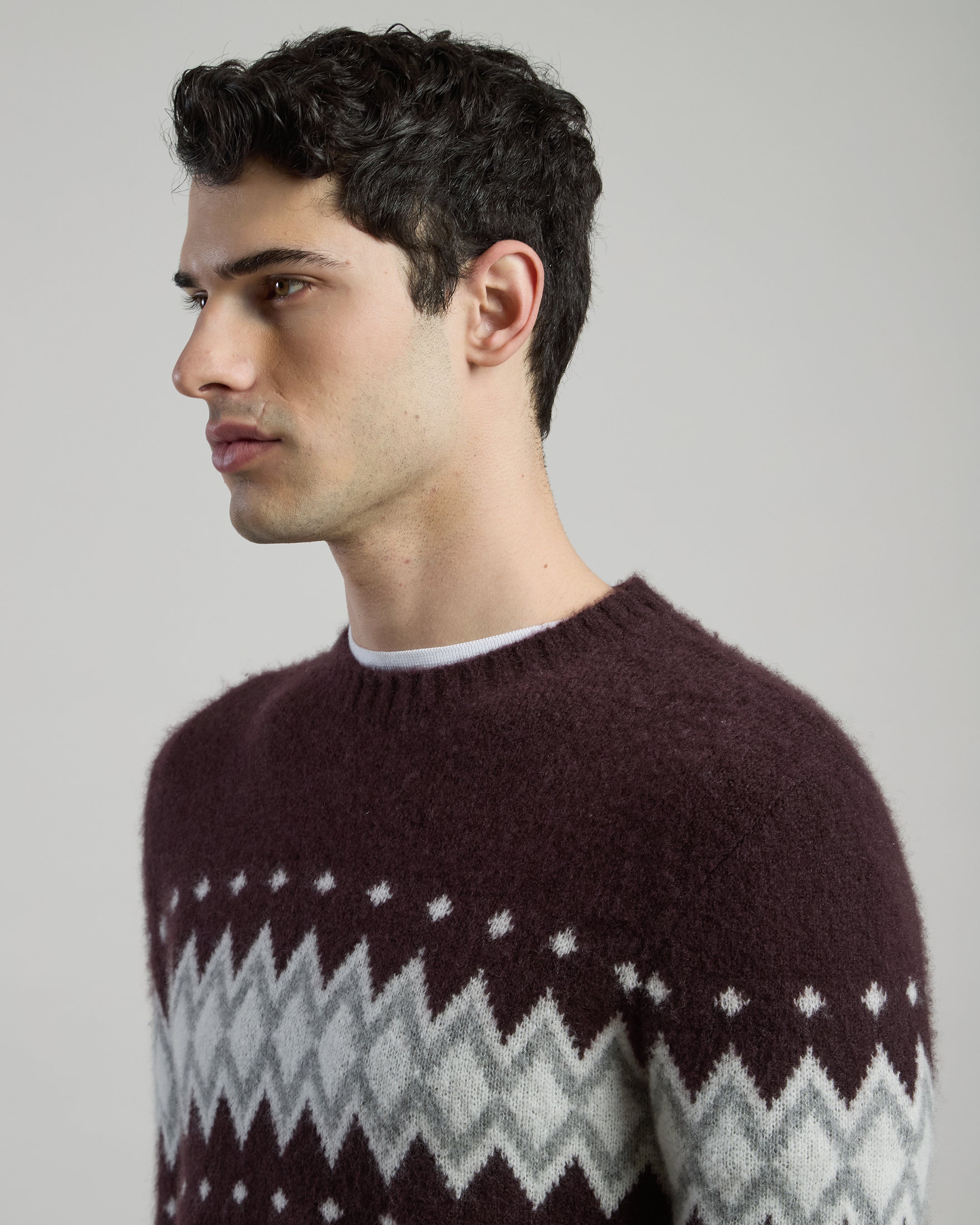 MAGLIA GIROCOLLO CASHMERE SETA