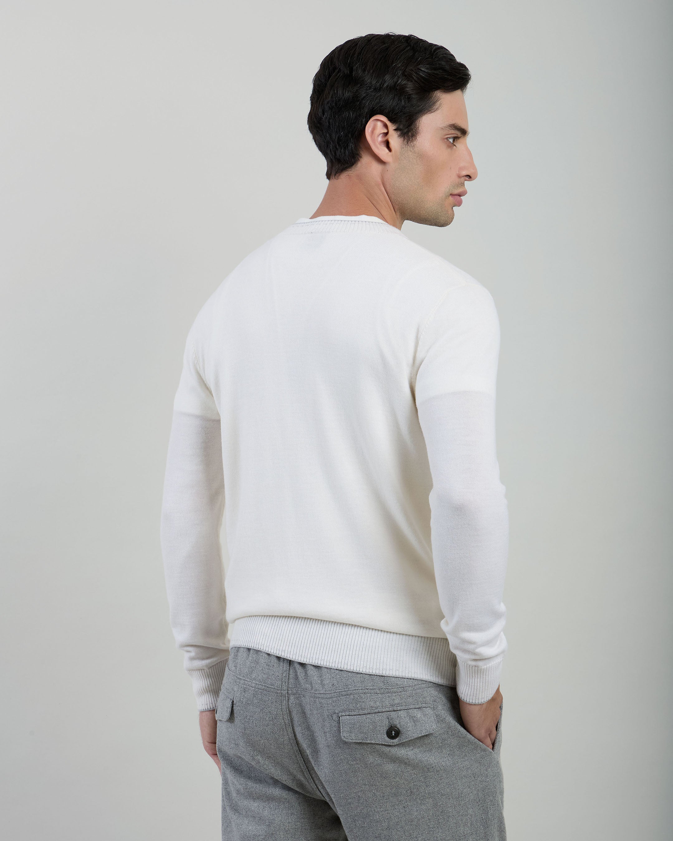 MAGLIA GIROCOLLO LANA - 2