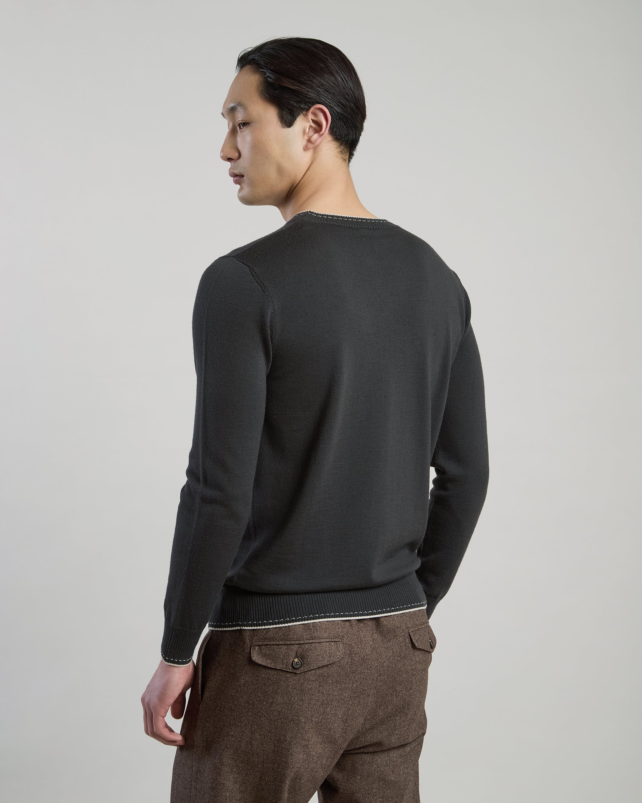 MAGLIA GIROCOLLO LANA - 2