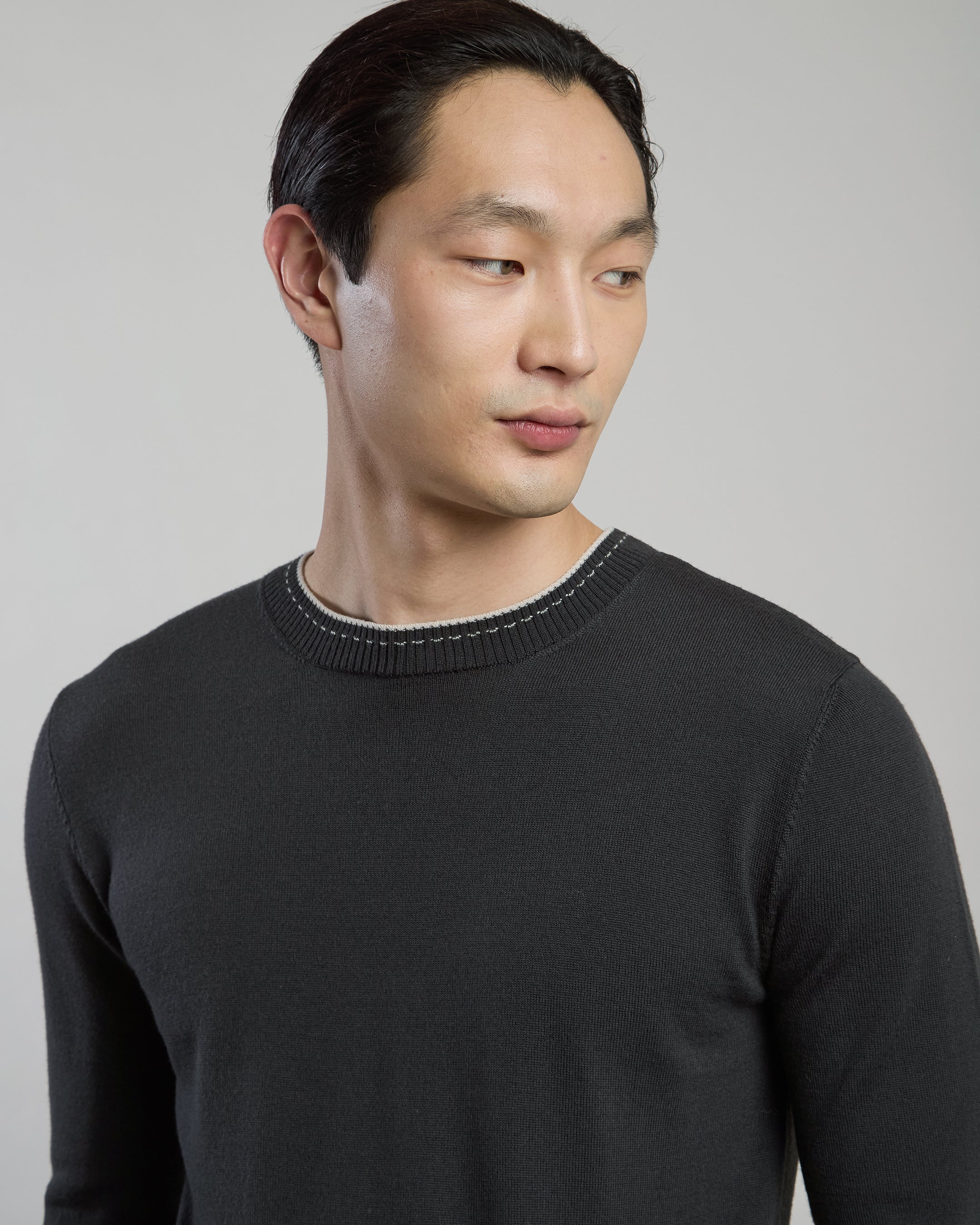 MAGLIA GIROCOLLO LANA