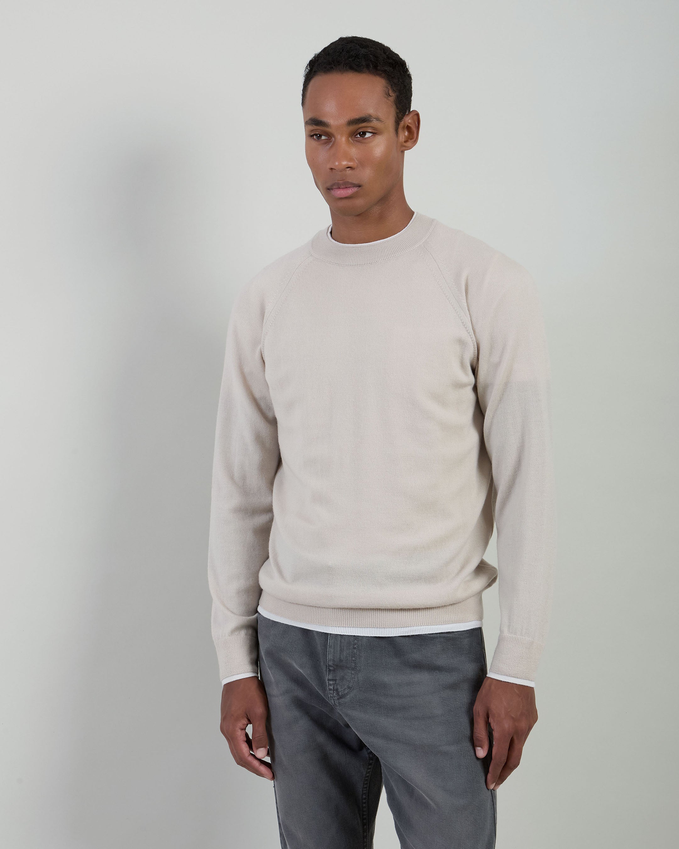 MAGLIA GIROCOLLO LANA - 5