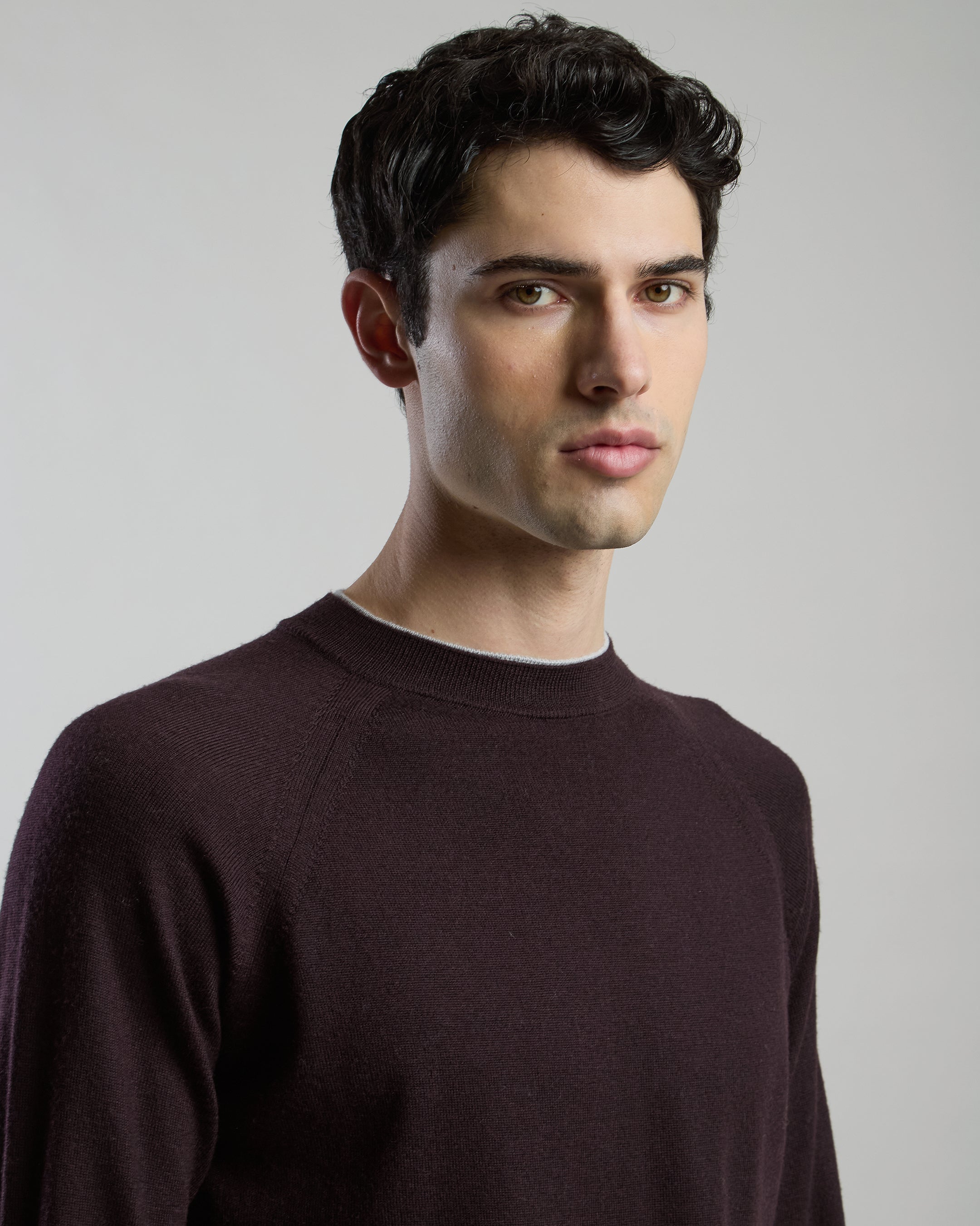 MAGLIA GIROCOLLO LANA
