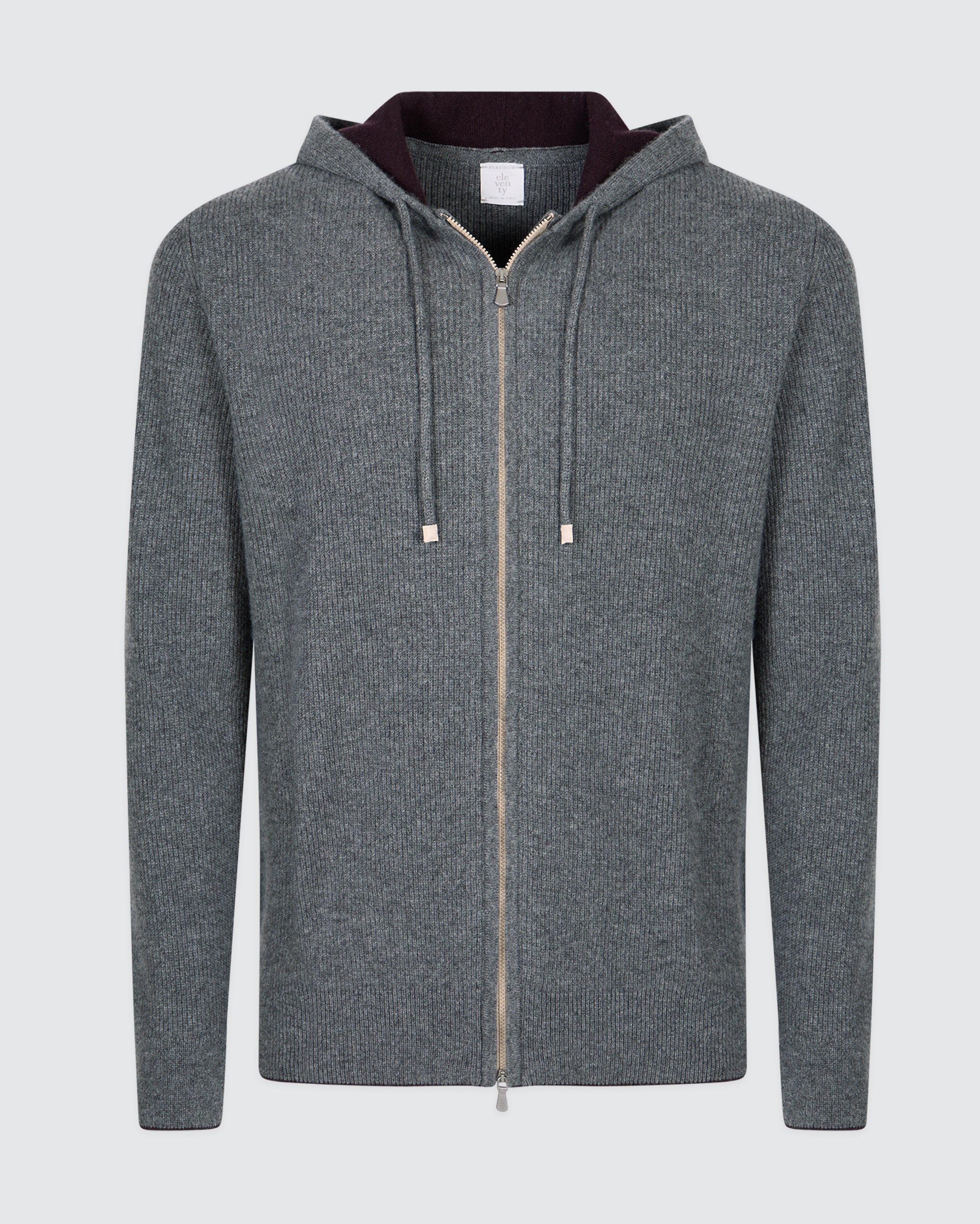 MAGLIA FULL ZIP CASHMERE