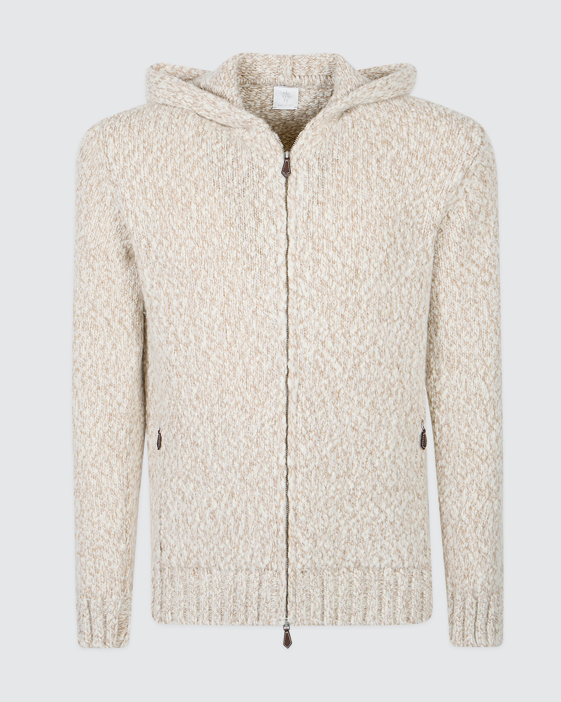 MAGLIA FULL ZIP CASHMERE LANA - 4