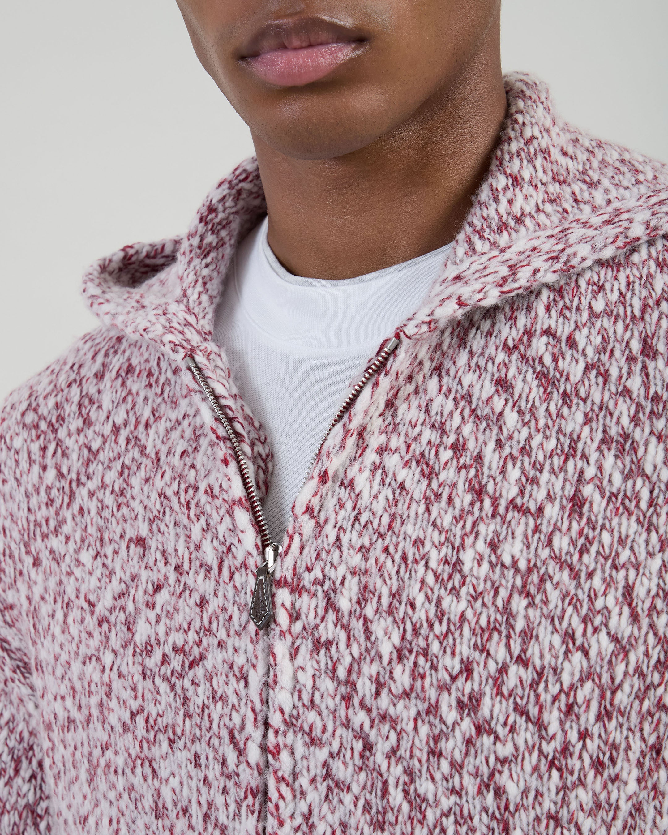 MAGLIA FULL ZIP CASHMERE LANA - 7