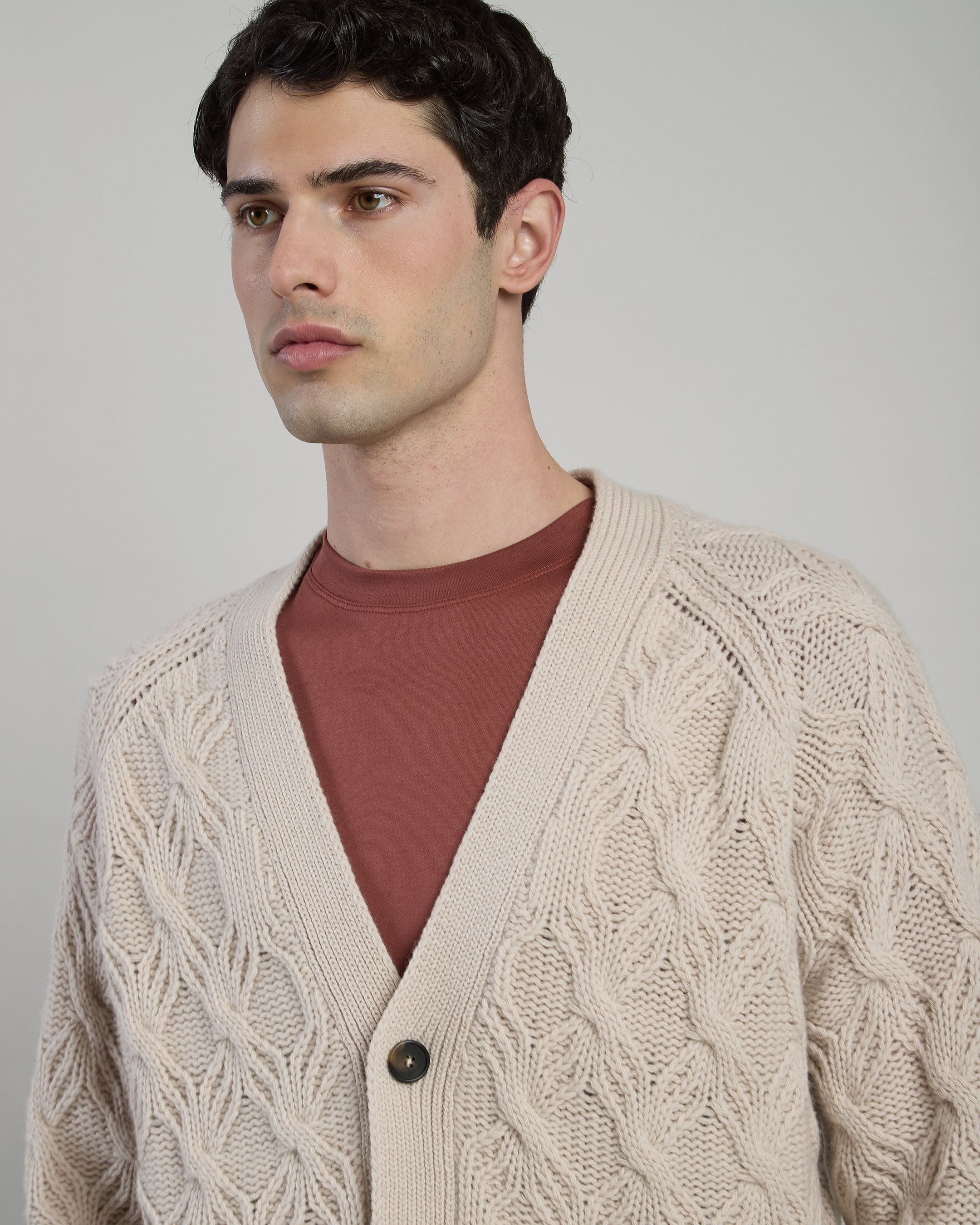 CARDIGAN CASHMERE LANA - 4