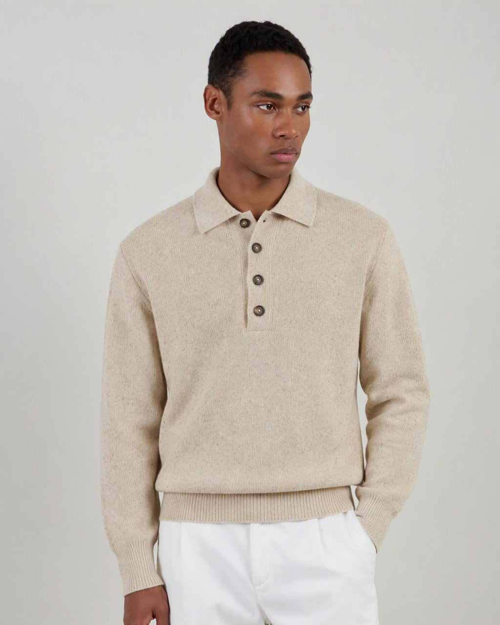 POLO IN MAGLIA LANA - 1