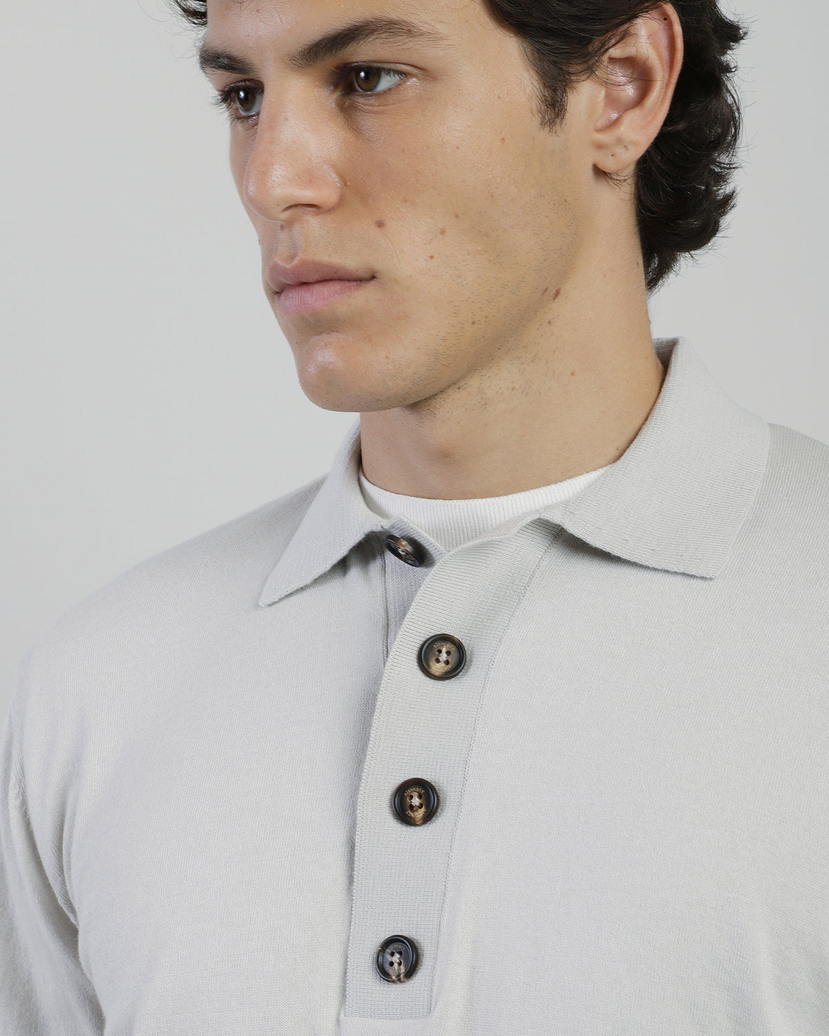 POLO IN MAGLIA COTONE CASHMERE - 3