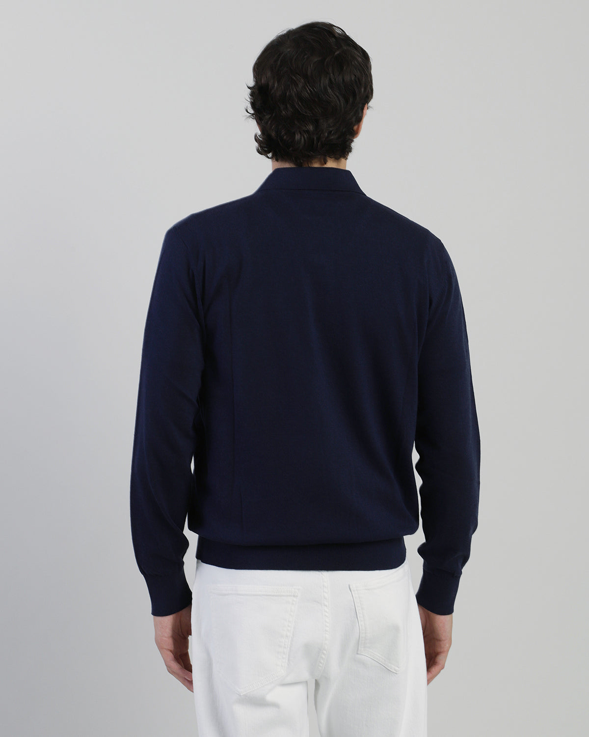 POLO IN MAGLIA COTONE CASHMERE