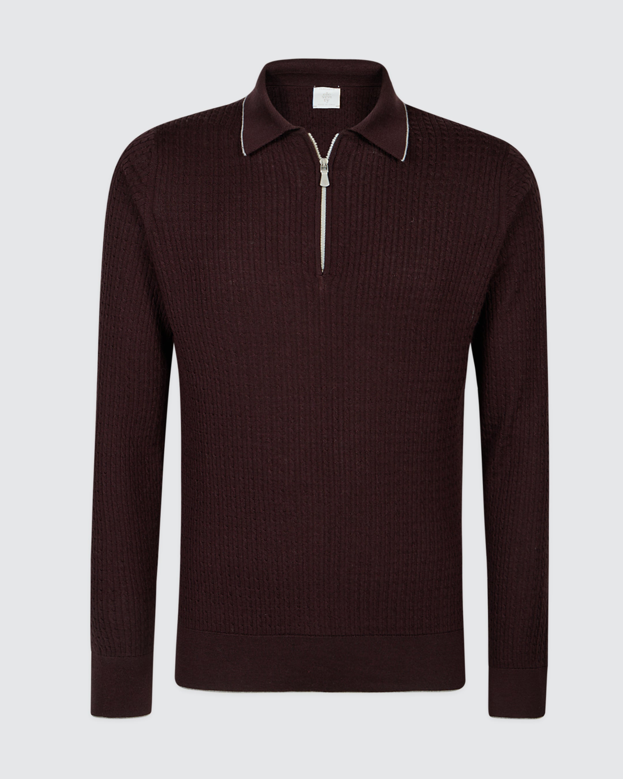 POLO IN MAGLIA MERINOS SETA UNITO - 4