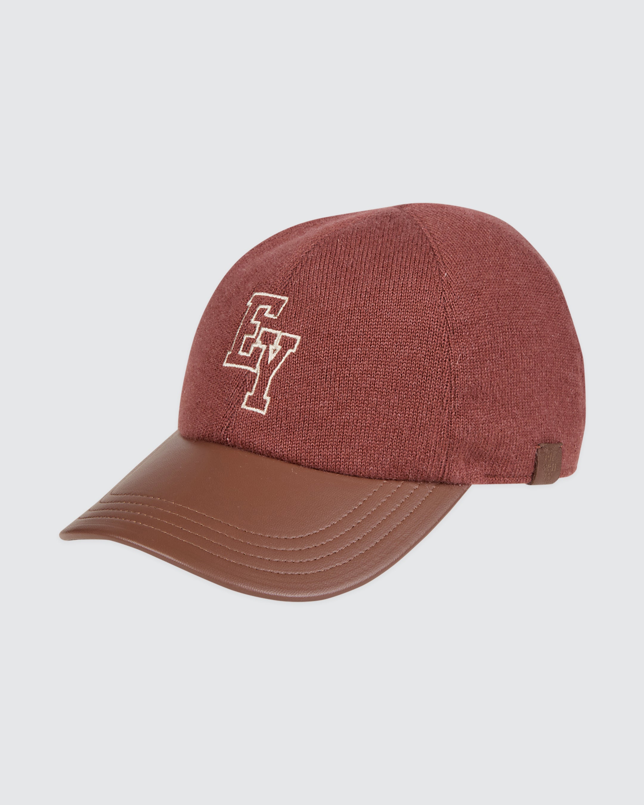 CAPPELLO CASHMERE E PELLE
