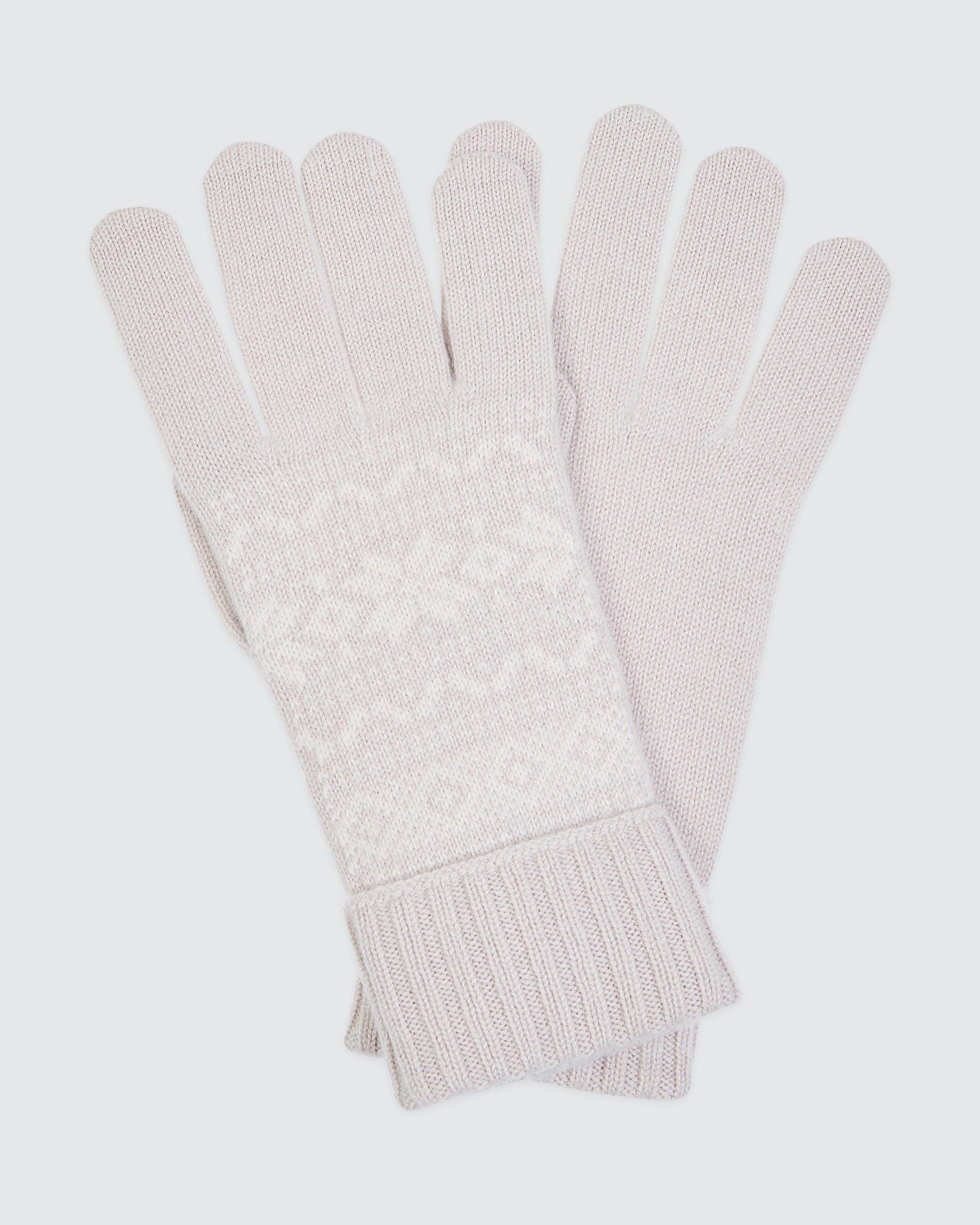 GUANTO CASHMERE JACQUARD - 1