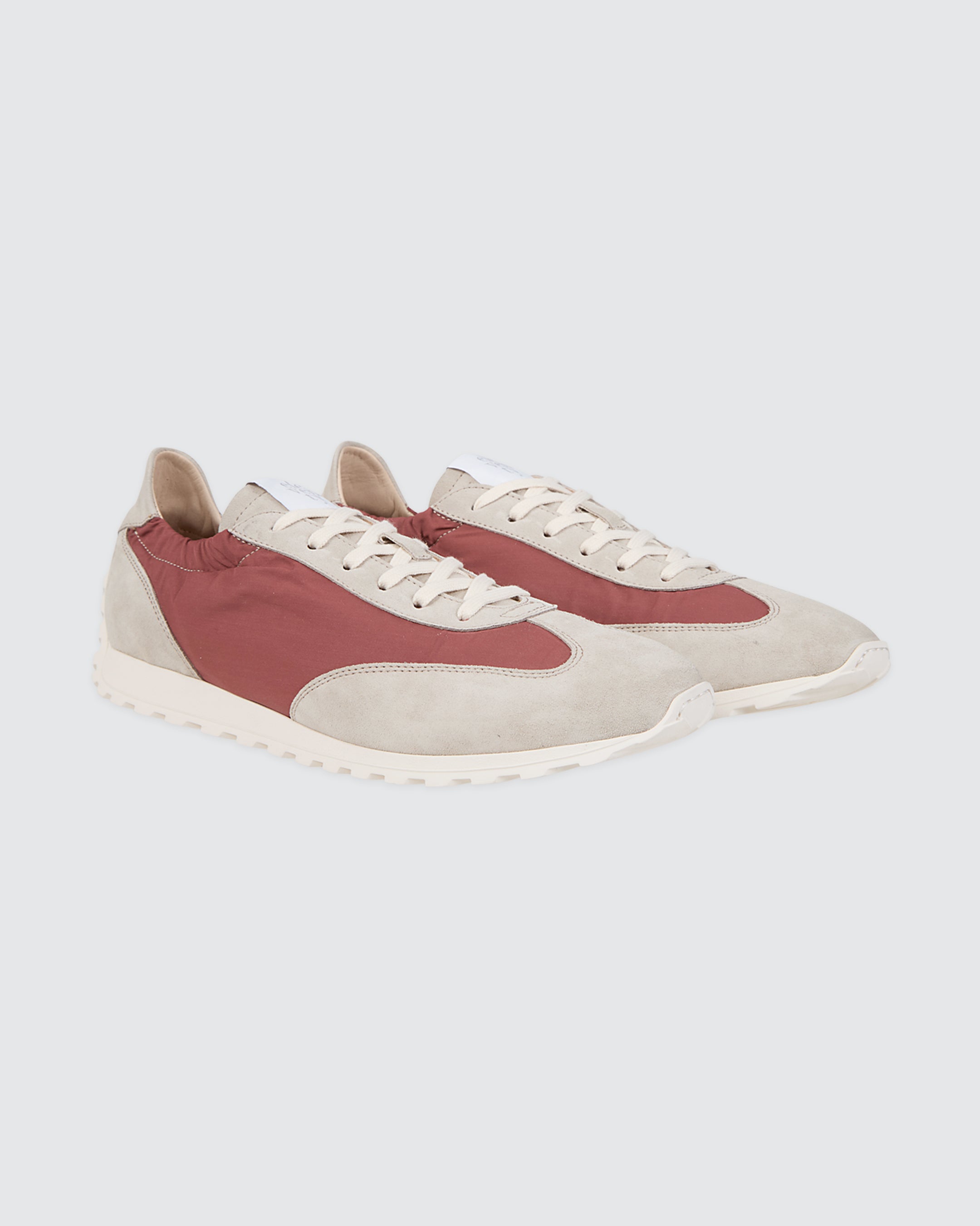SCARPA PELLE VITELLO SCAMOSCIATA E LANA NYLON