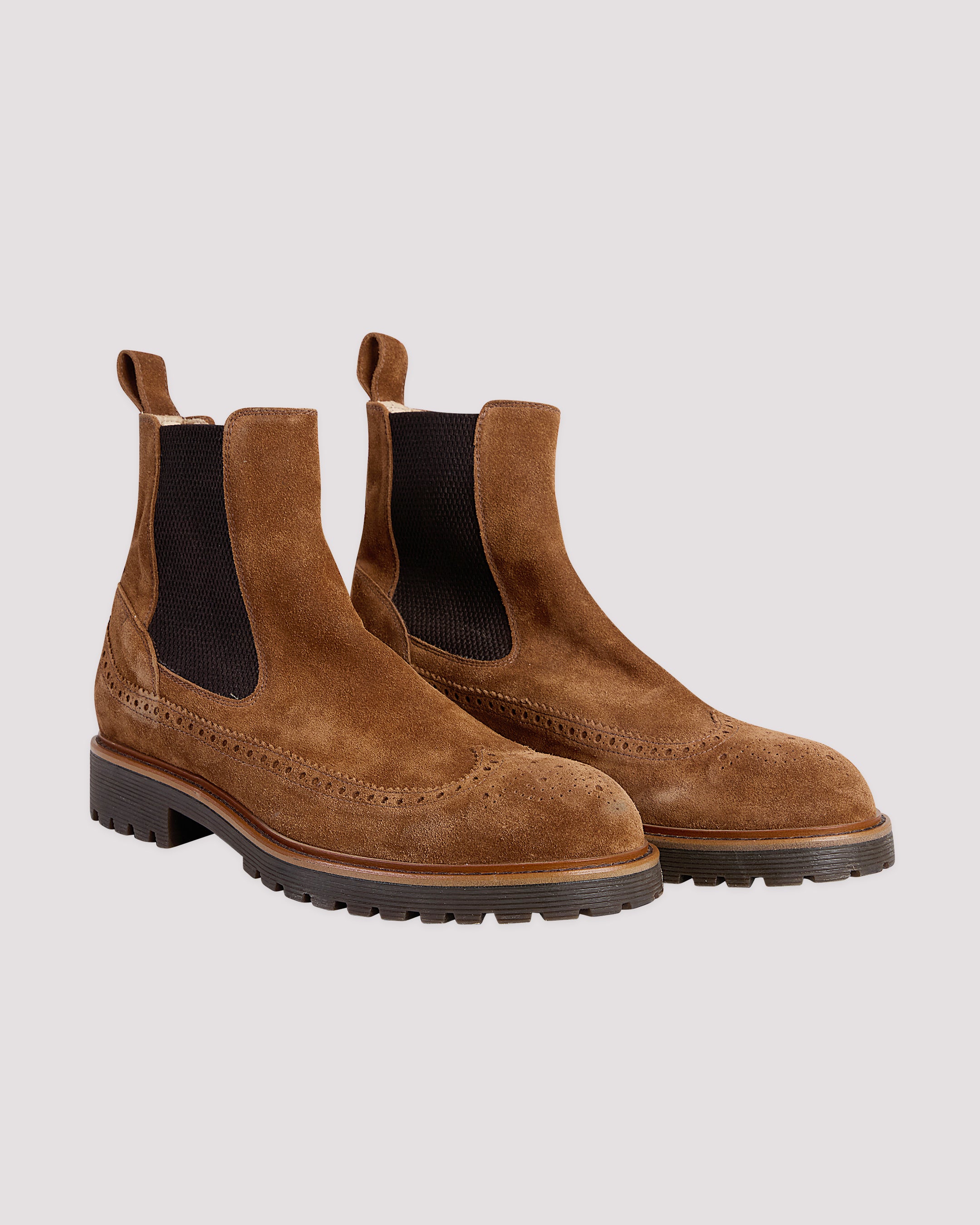 SCARPA PELLE VITELLO SCAMOSCIATO