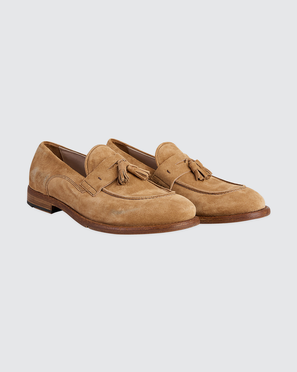 SUEDE CALFSKIN SHOE - 1