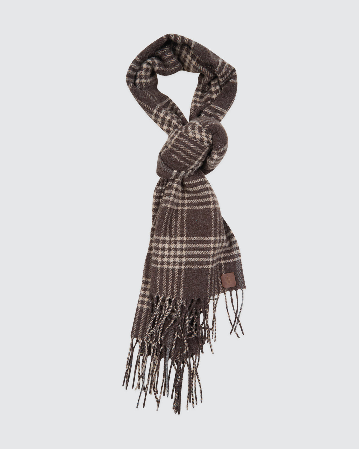 SCIARPA SETA LANA CASHMERE