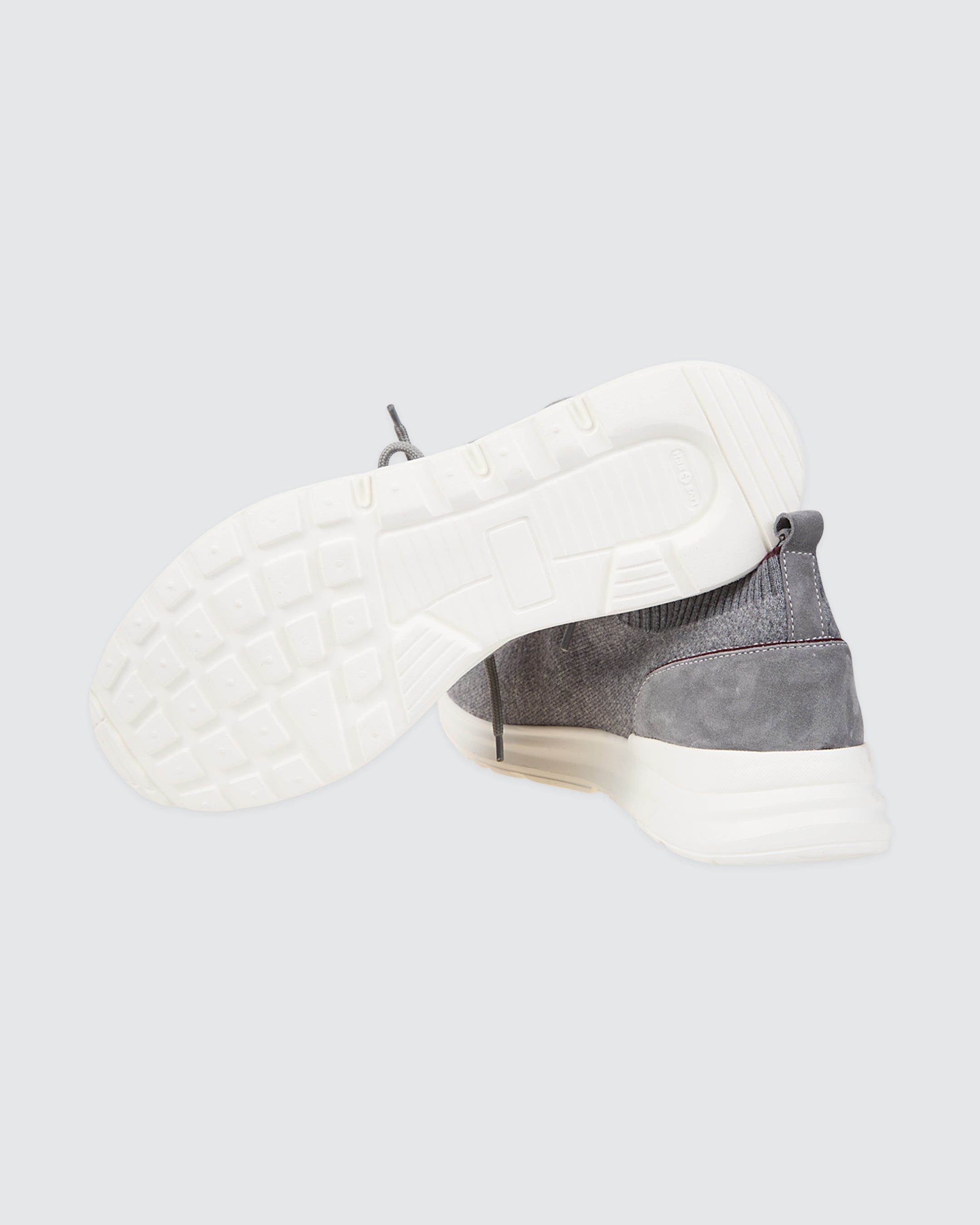 SCARPA NYLON LANA E PELLE DI VITELLO SCAMOSCIATA - 3