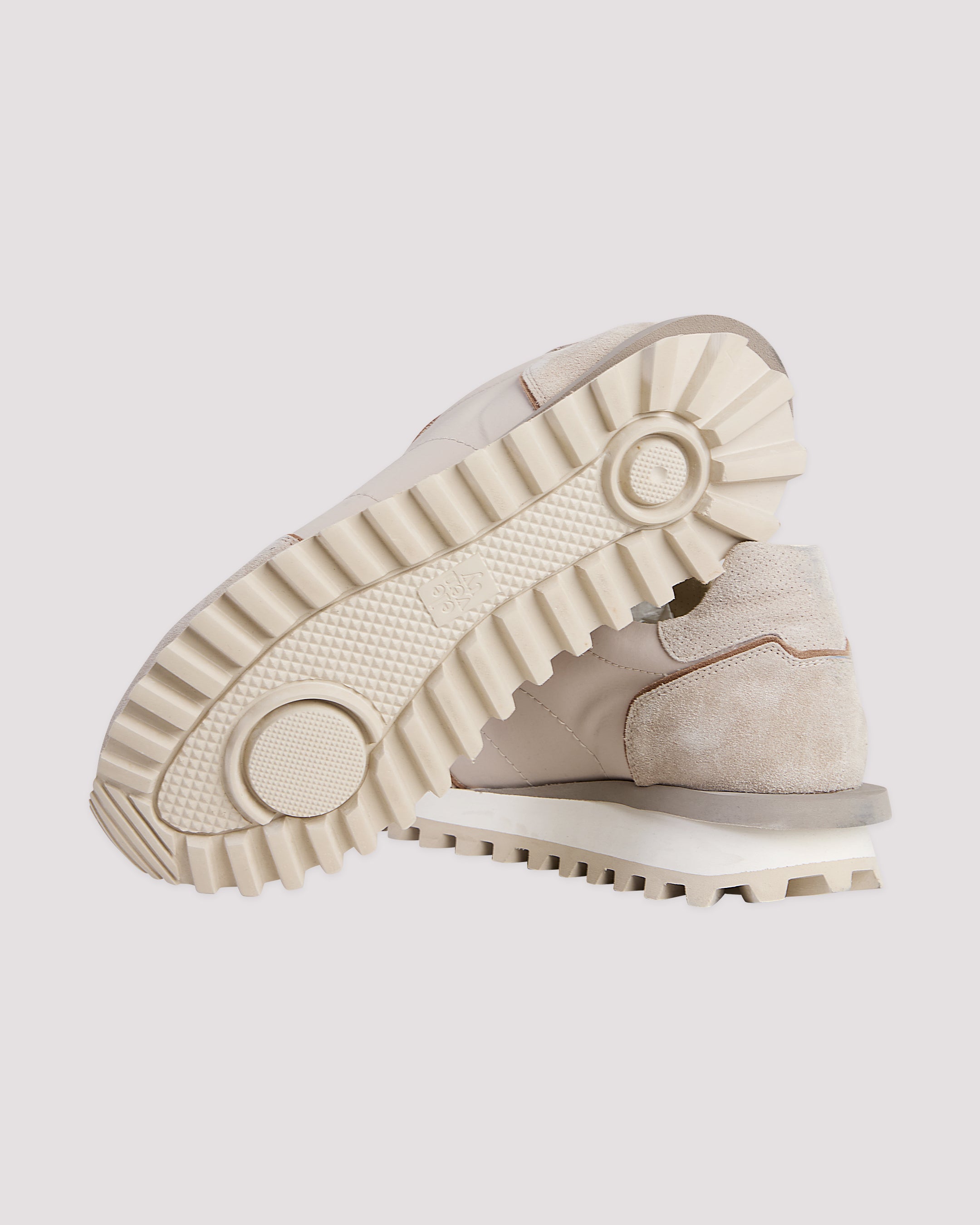 SCARPA LANA NYLON E PELLE VITELLO SCAMOSCIATA