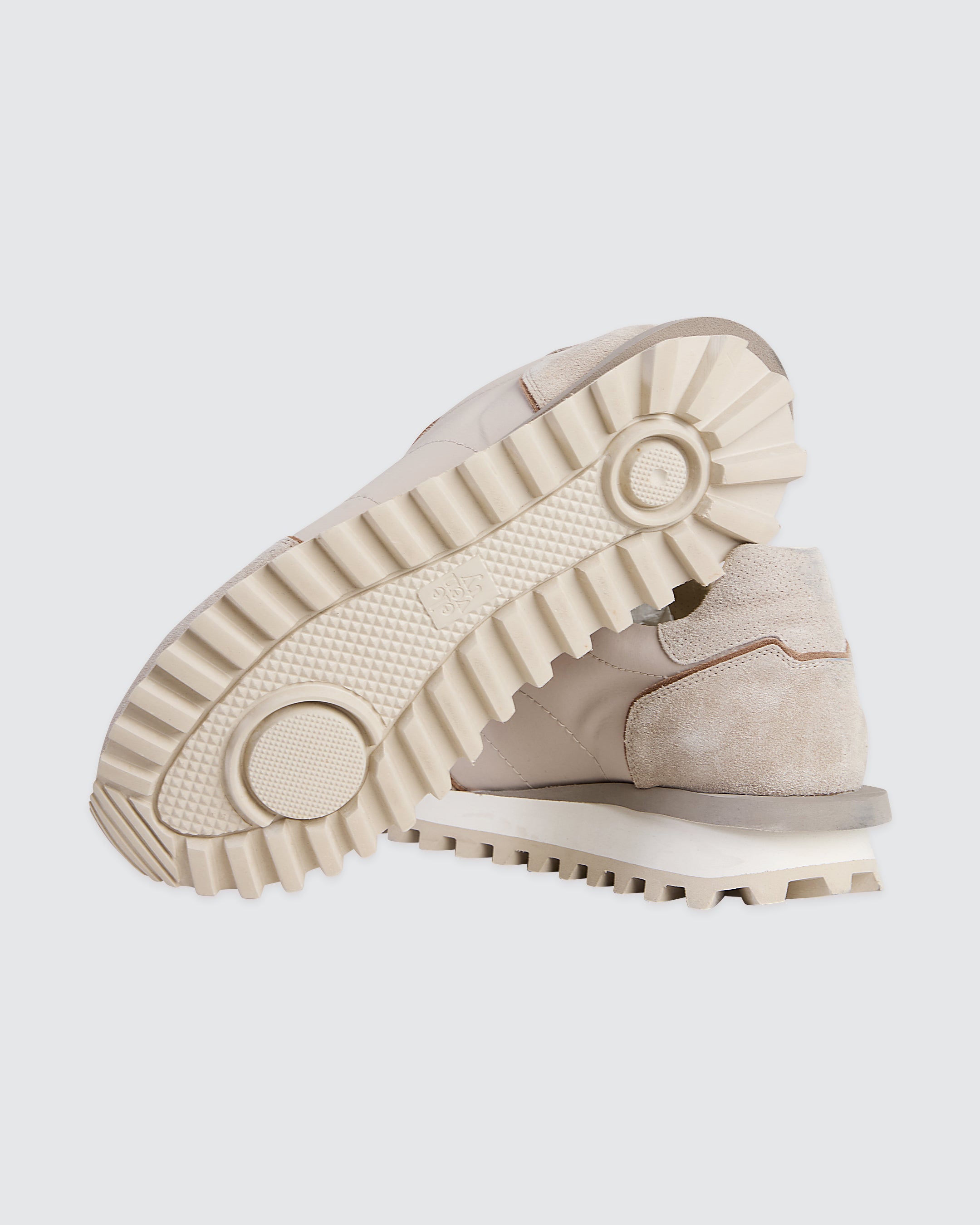 SCARPA LANA NYLON E PELLE VITELLO SCAMOSCIATA