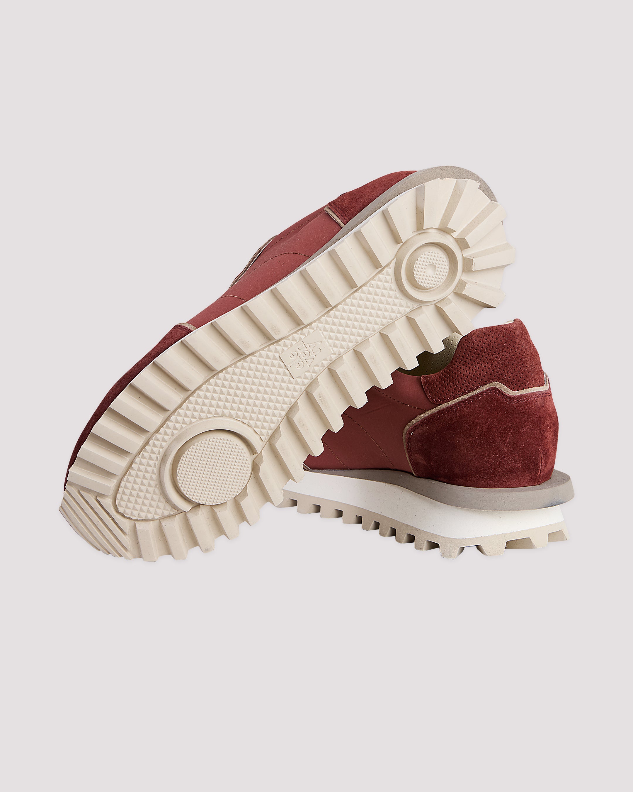 SCARPA LANA NYLON E PELLE VITELLO SCAMOSCIATA